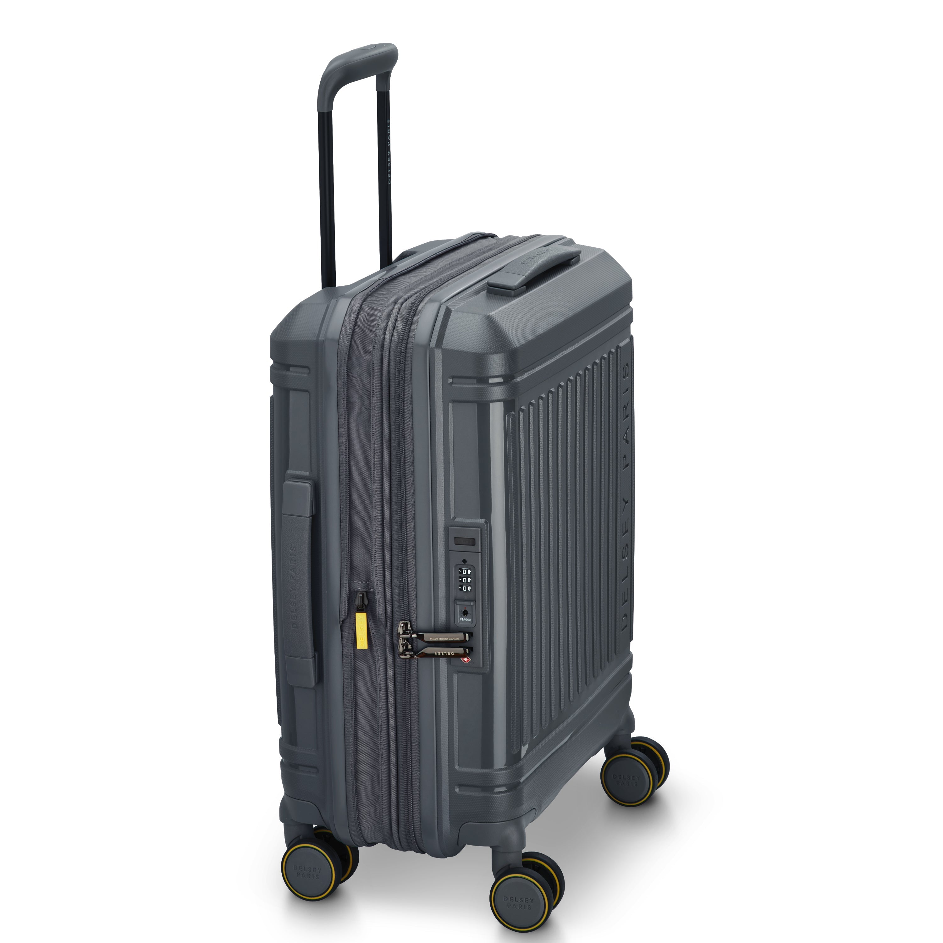 LUTECE| Koffer Kabine Slim Erweiterbar 55 CM GRAPHIT