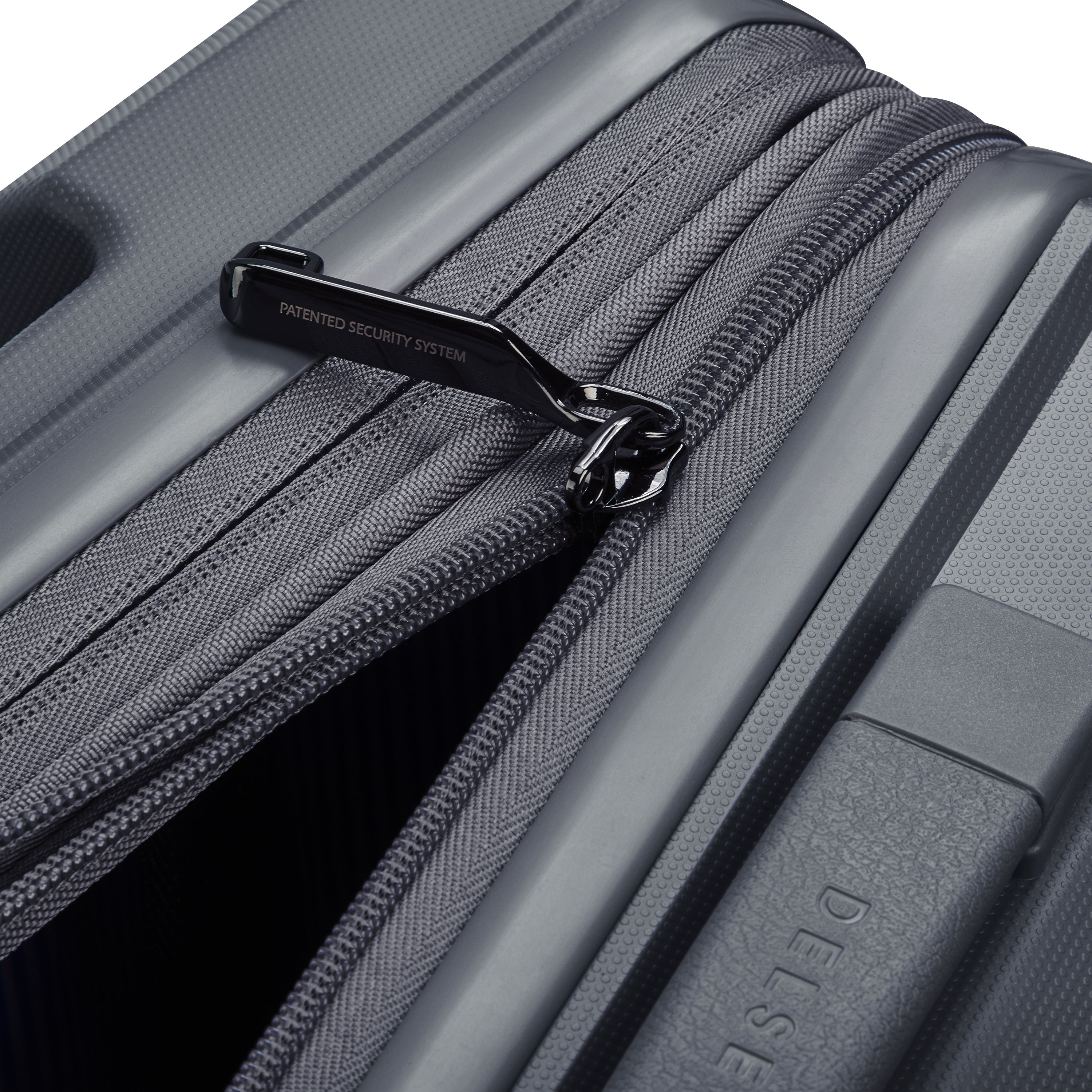 LUTECE| Koffer Kabine Slim Erweiterbar 55 CM GRAPHIT