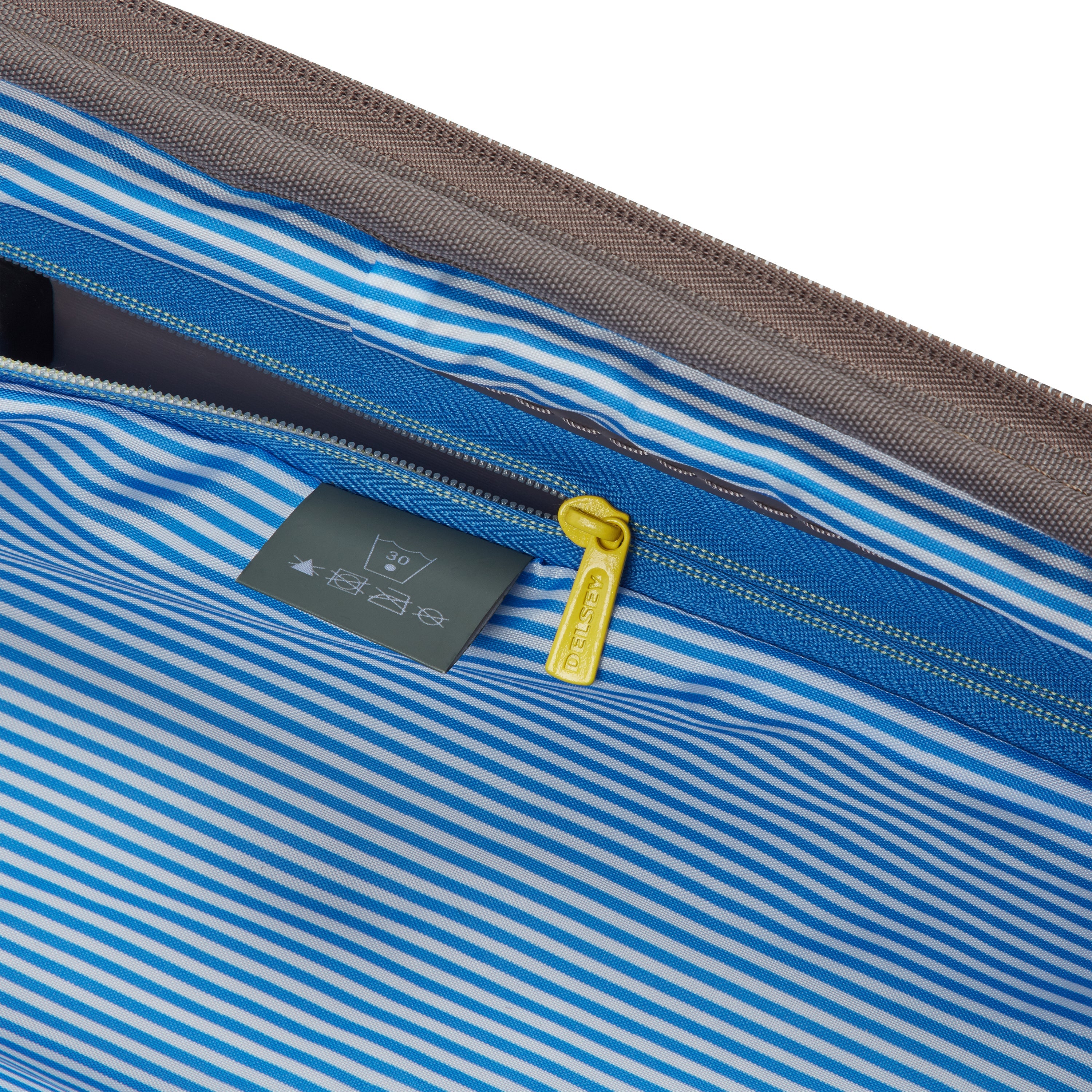 LUTECE| Valise Cabine Slim Extensible 55 CM MARRON