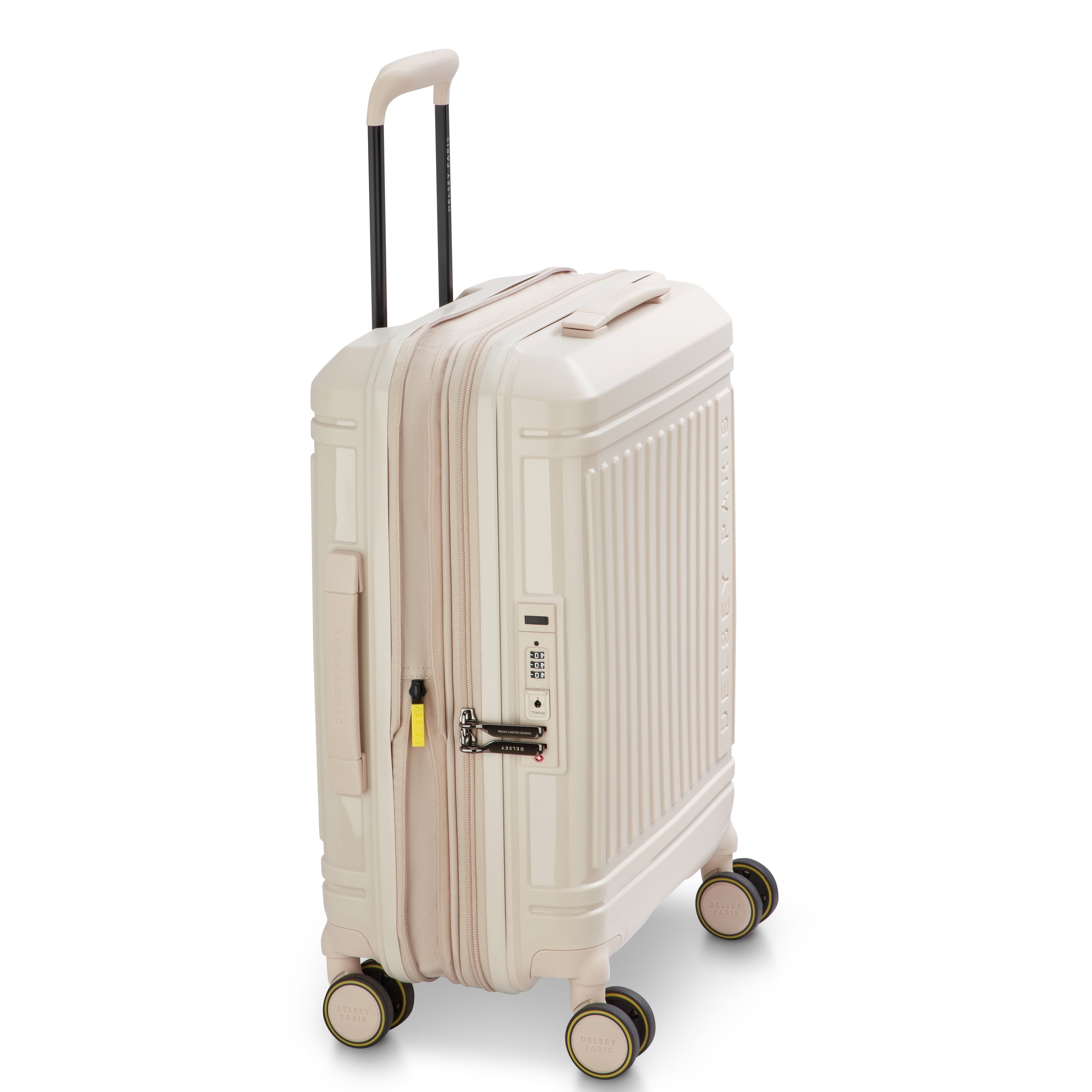 LUTECE| Valise Cabine Slim Extensible 55 CM BEIGE