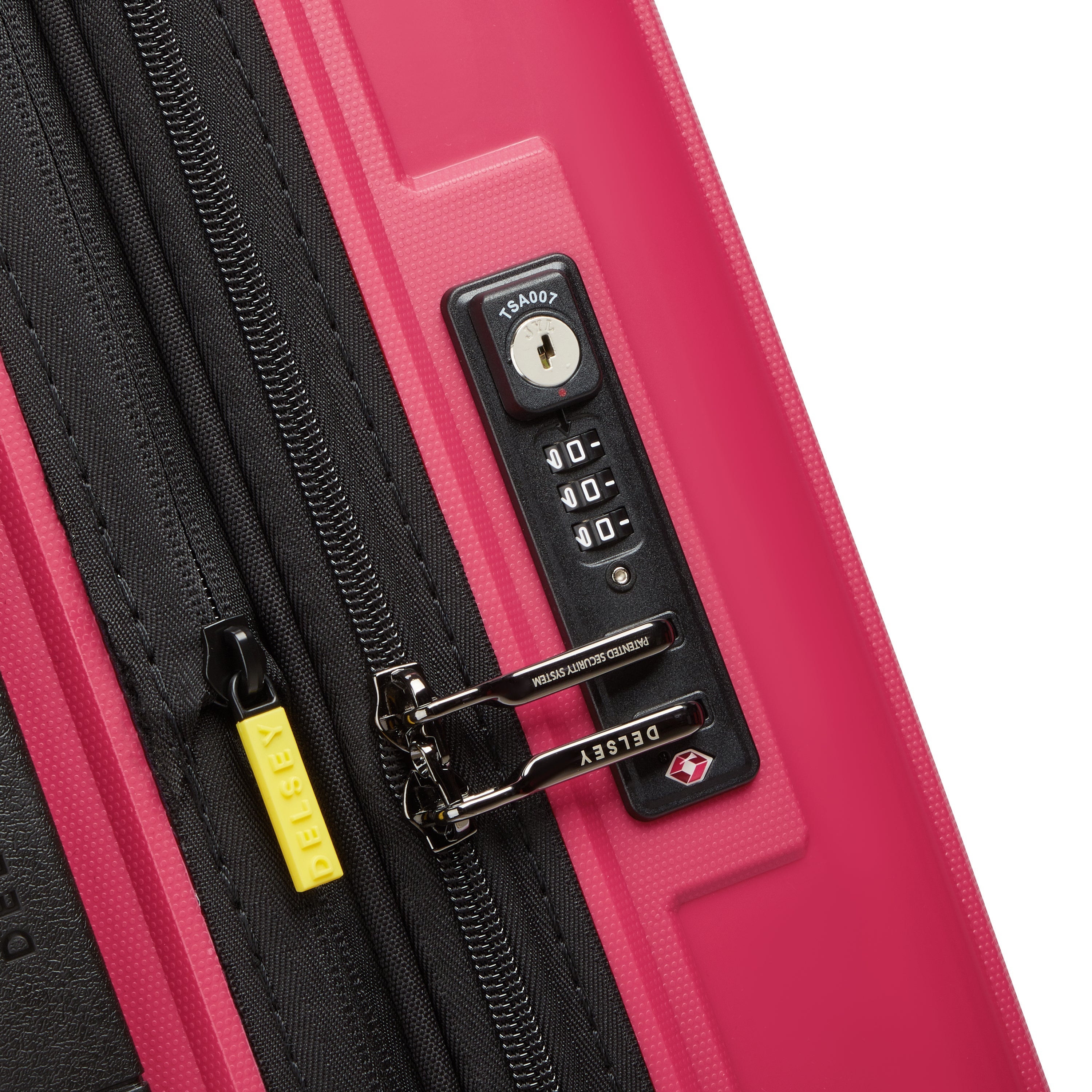 LUTECE SE| Suitcase Cabin Expandable 55 CM MAGENTA