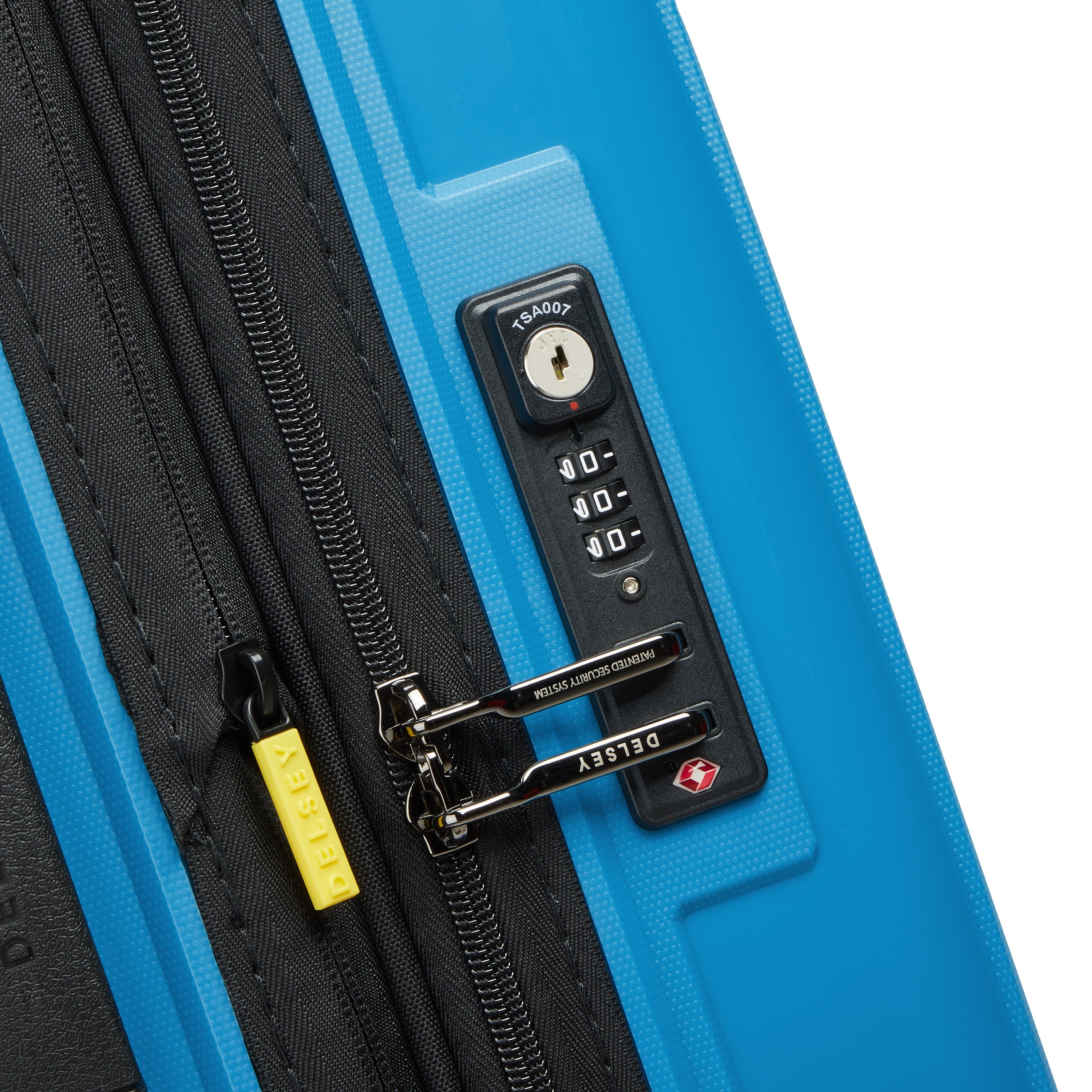 LUTECE SE| Valise Cabine Extensible 55 CM BLEU PAON