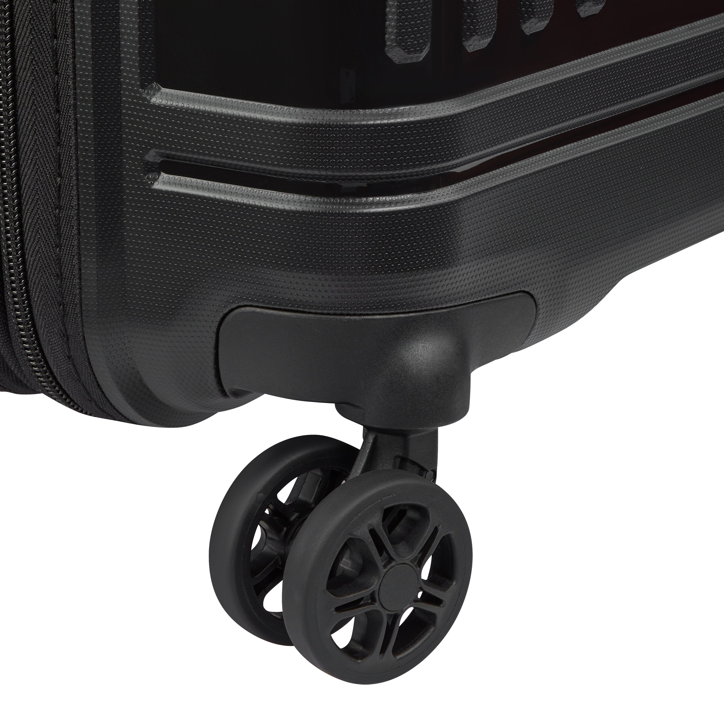 LUTECE SE| Koffer Kabine slim Erweiterbar 55 CM SCHWARZ