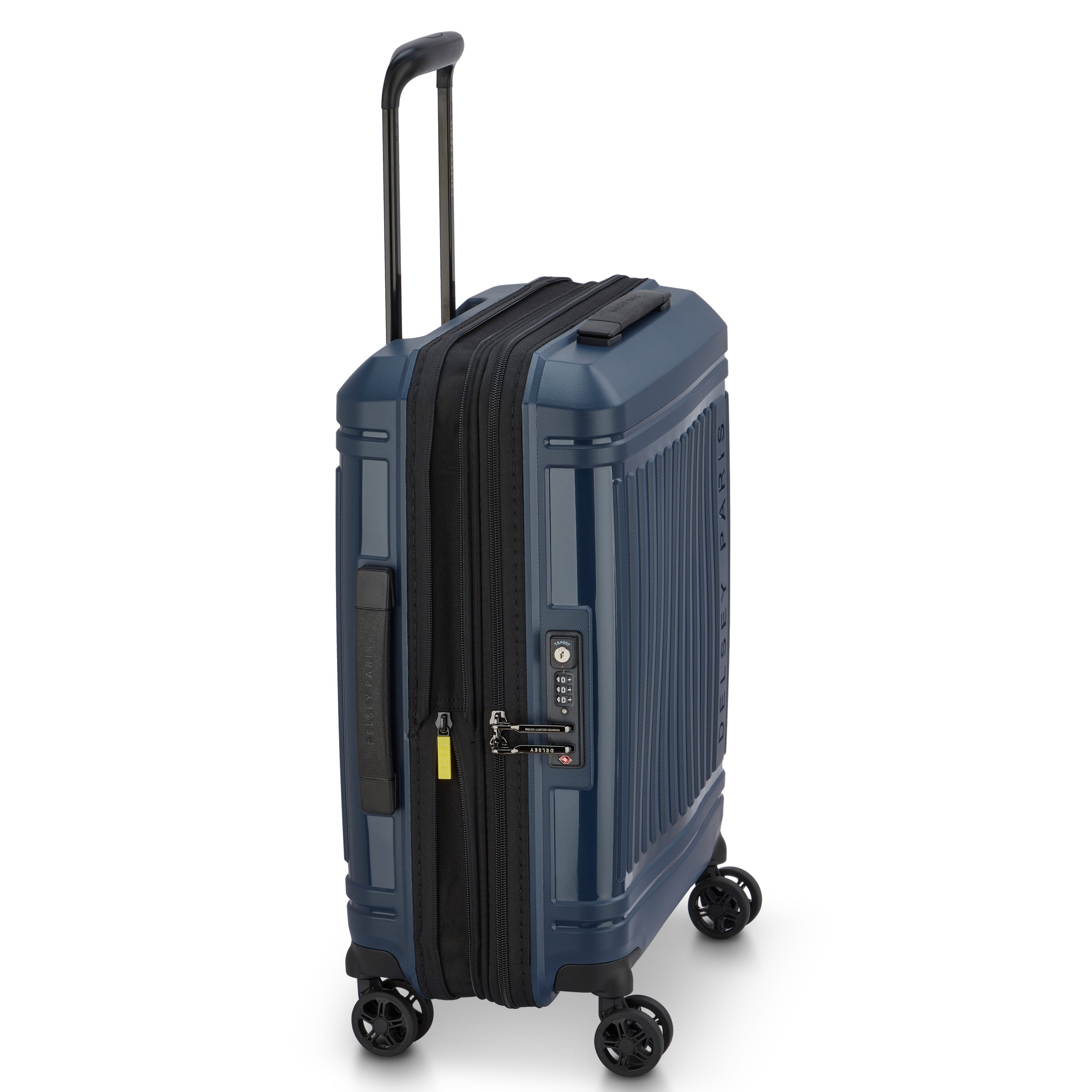 LUTECE SE| Valise Cabine Slim Extensible 55 CM BLEU MARINE