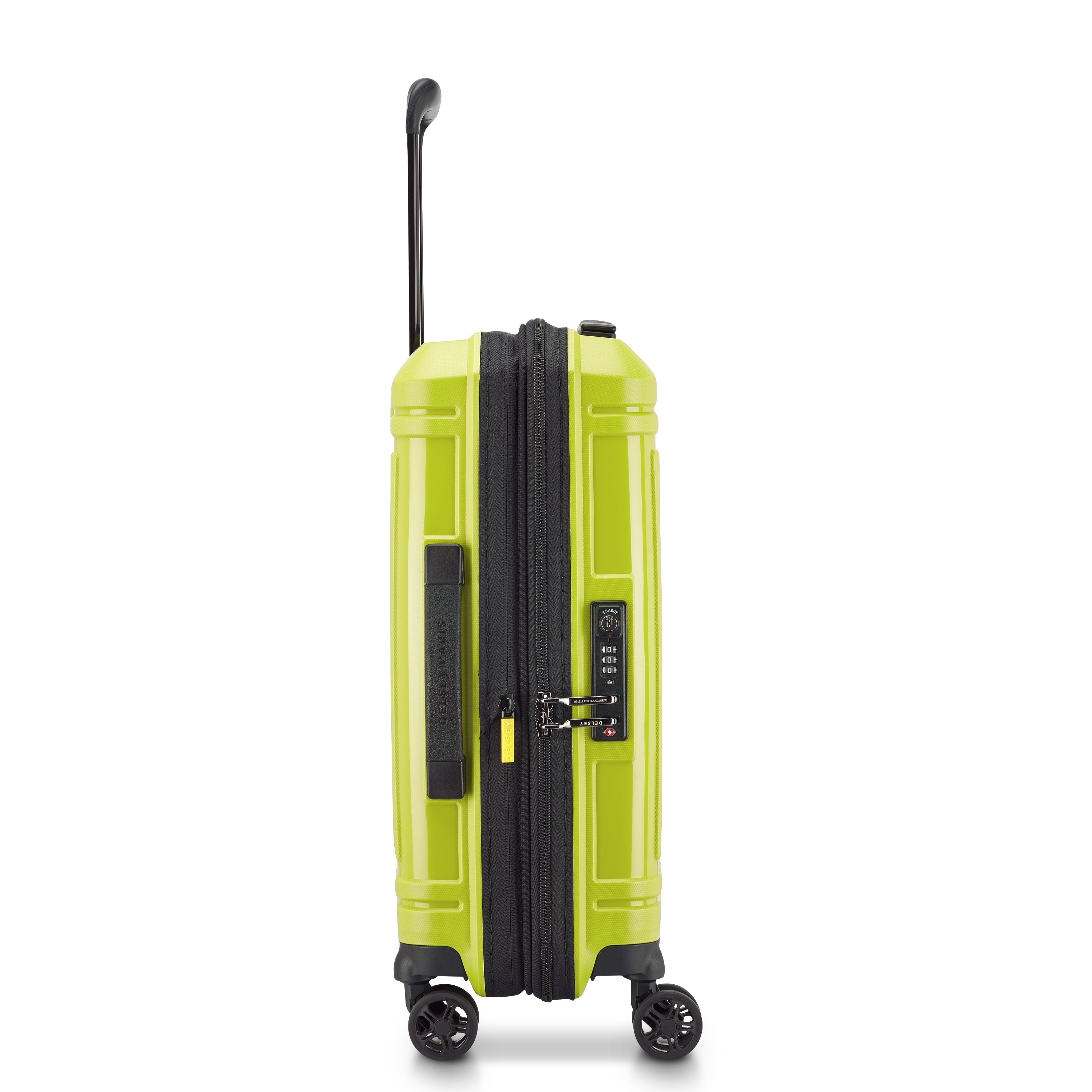 LUTECE SE| Valise Cabine Slim Extensible 55 CM CITRON VERT