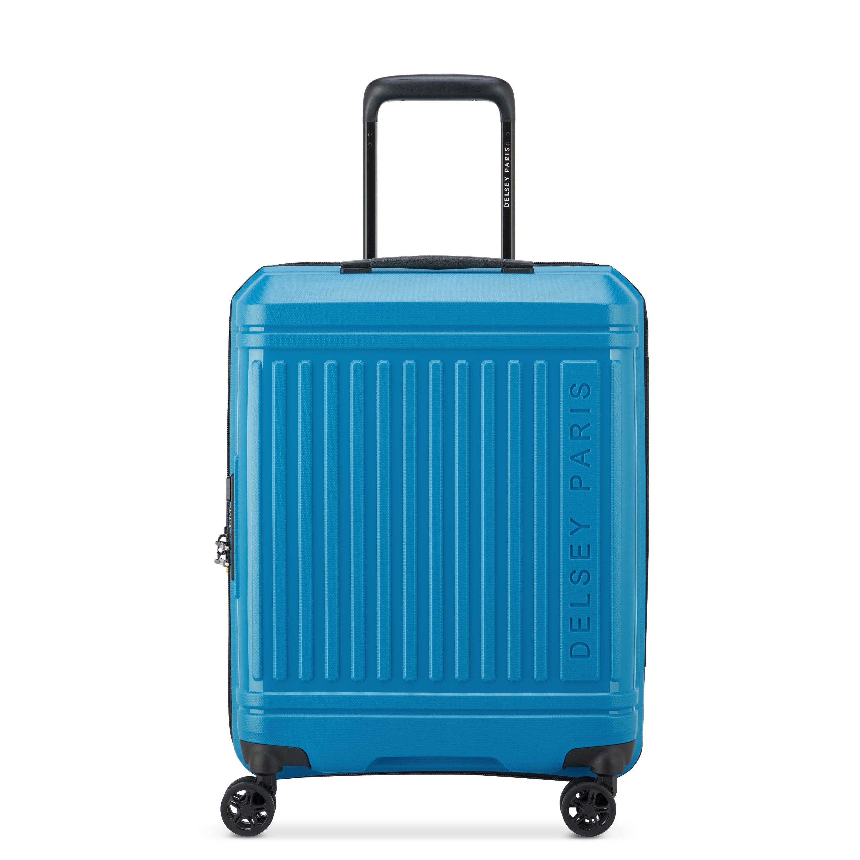 LUTECE SE| Valise Cabine Slim Extensible 55 CM BLEU PAON