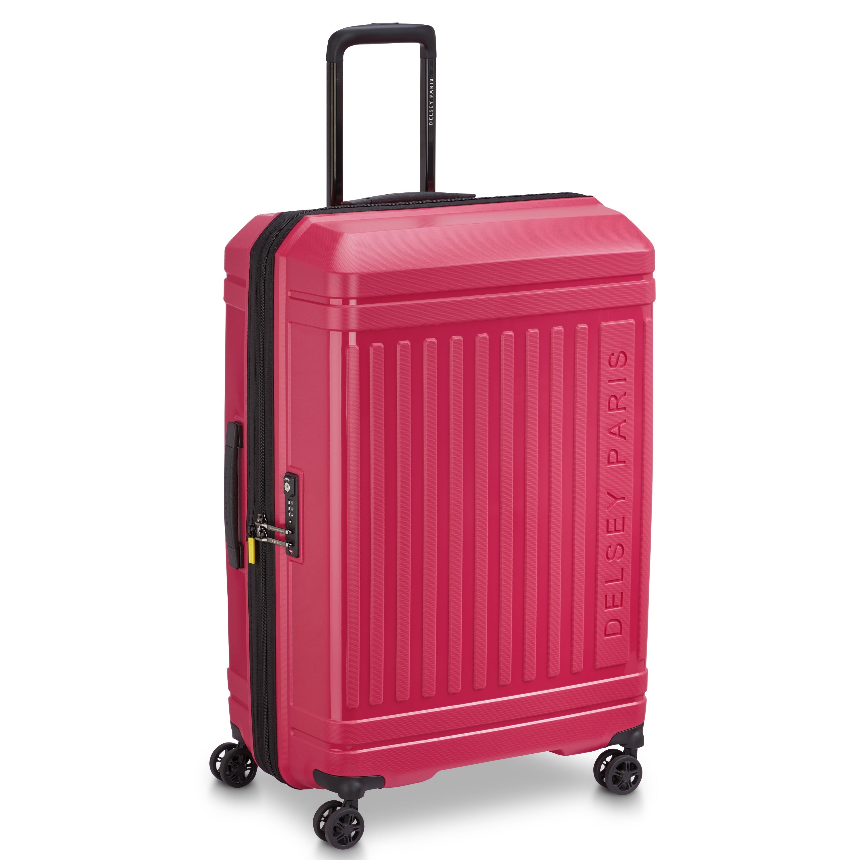 LUTECE SE| Koffer Aufgabe Erweiterbar 75 CM MAGENTA