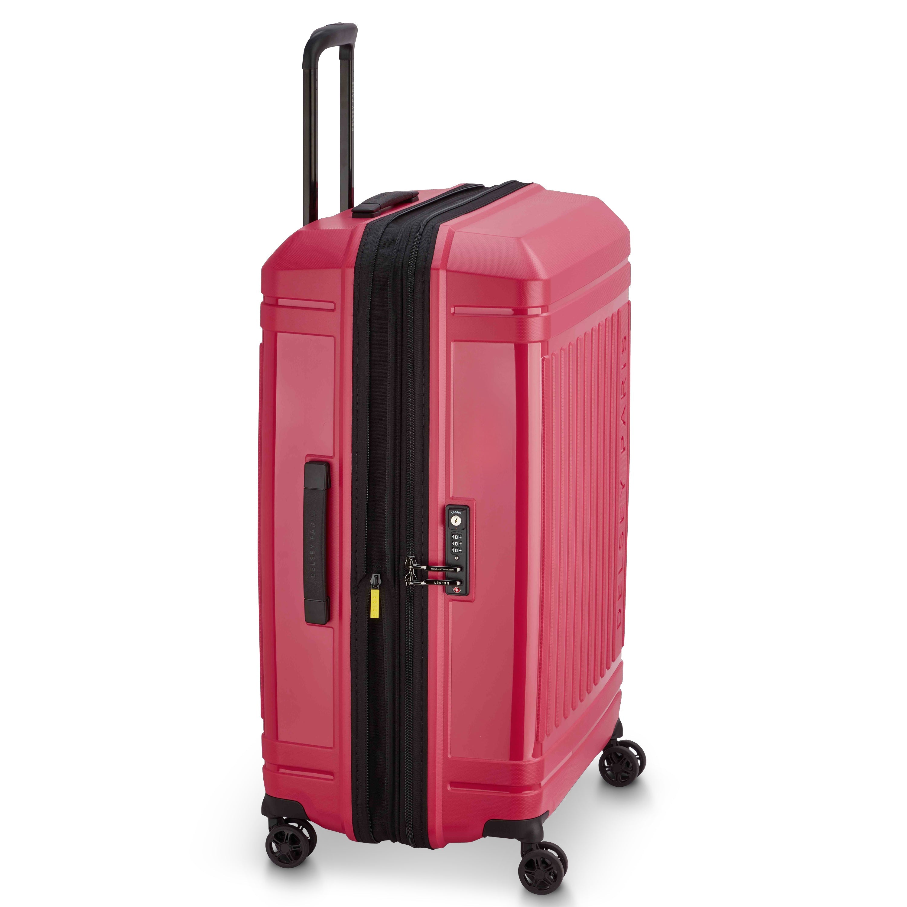 LUTECE SE| Koffer Aufgabe Erweiterbar 75 CM MAGENTA