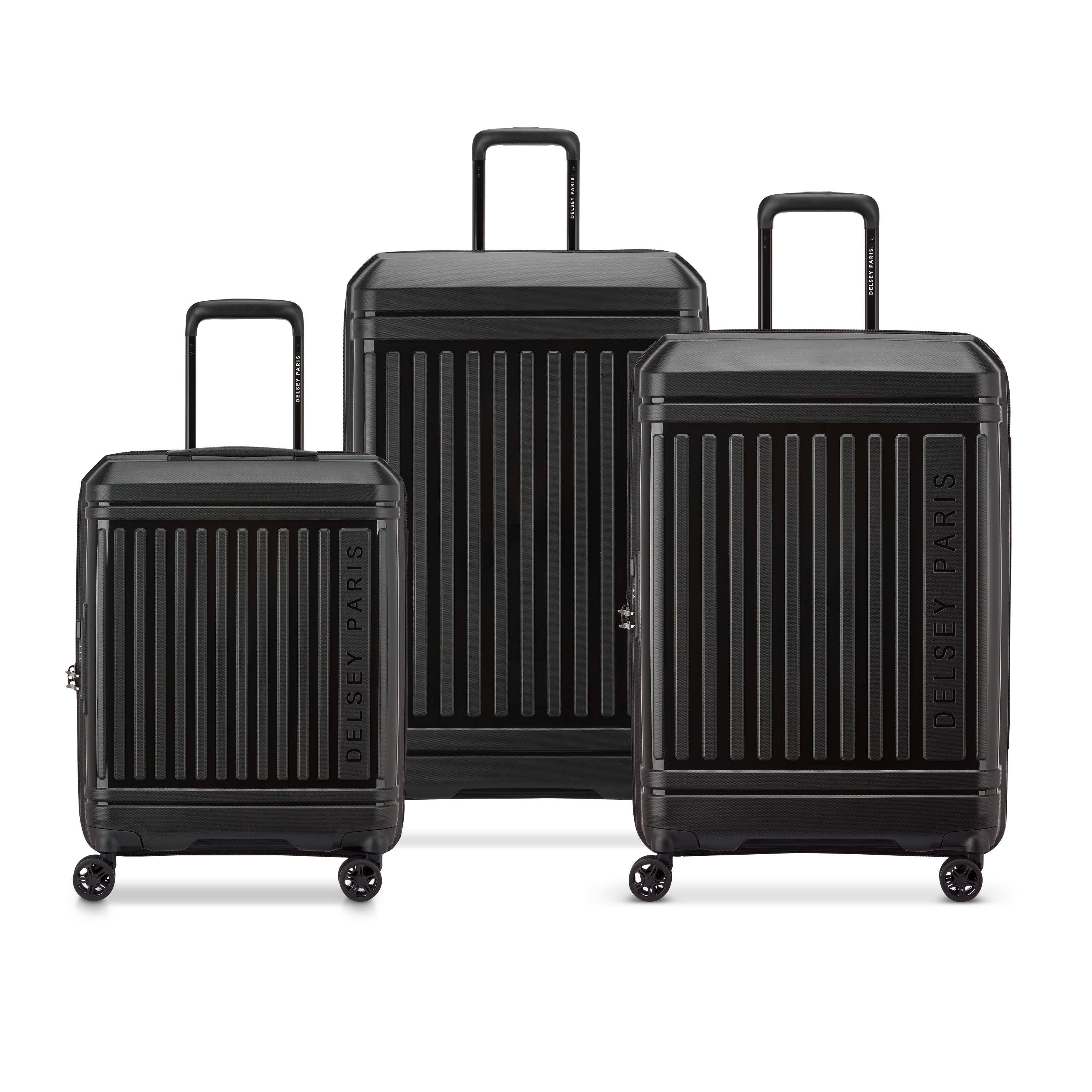LUTECE SE | Set de 3 Bagages NOIR