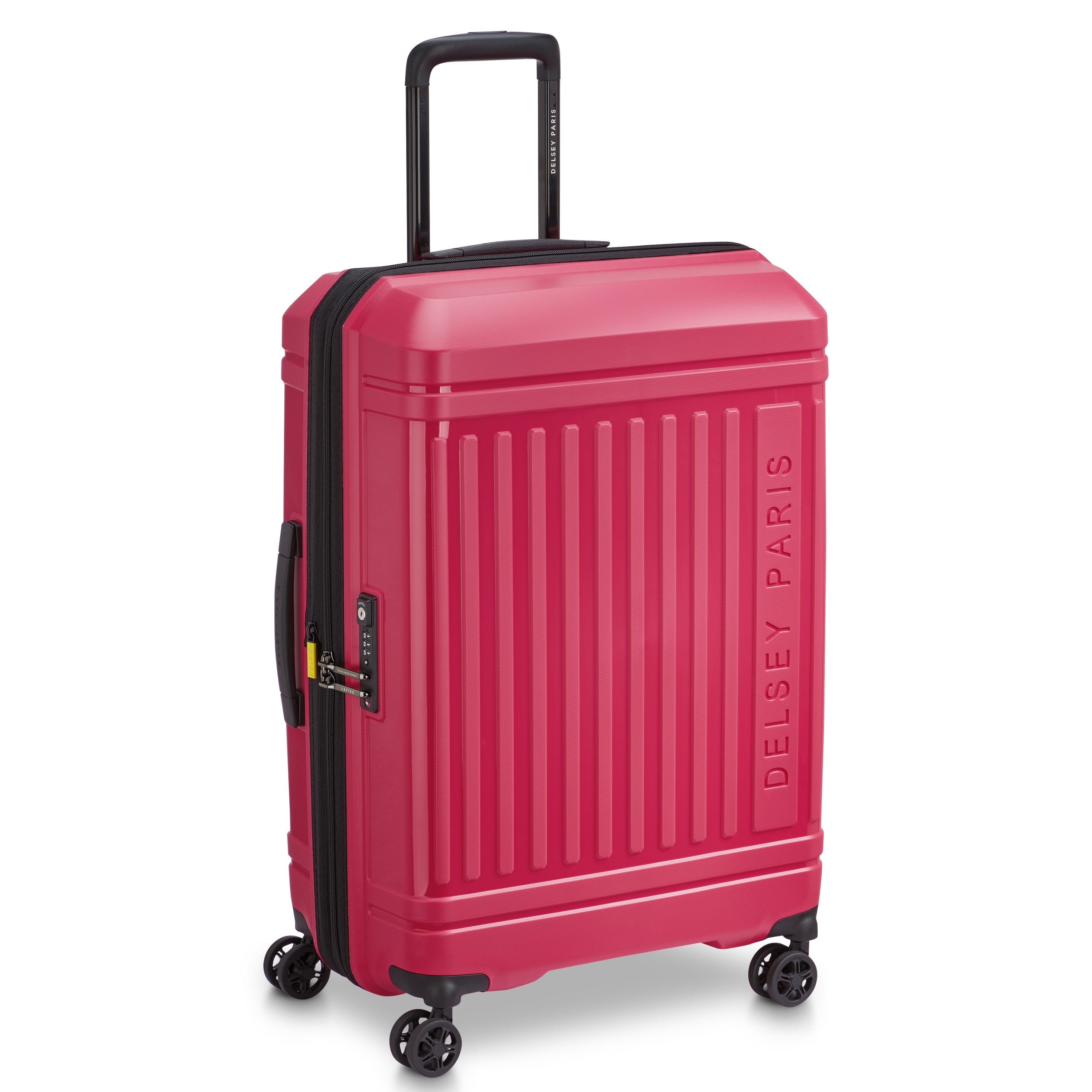 LUTECE SE | Set di valigie da 3 pezzi MAGENTA