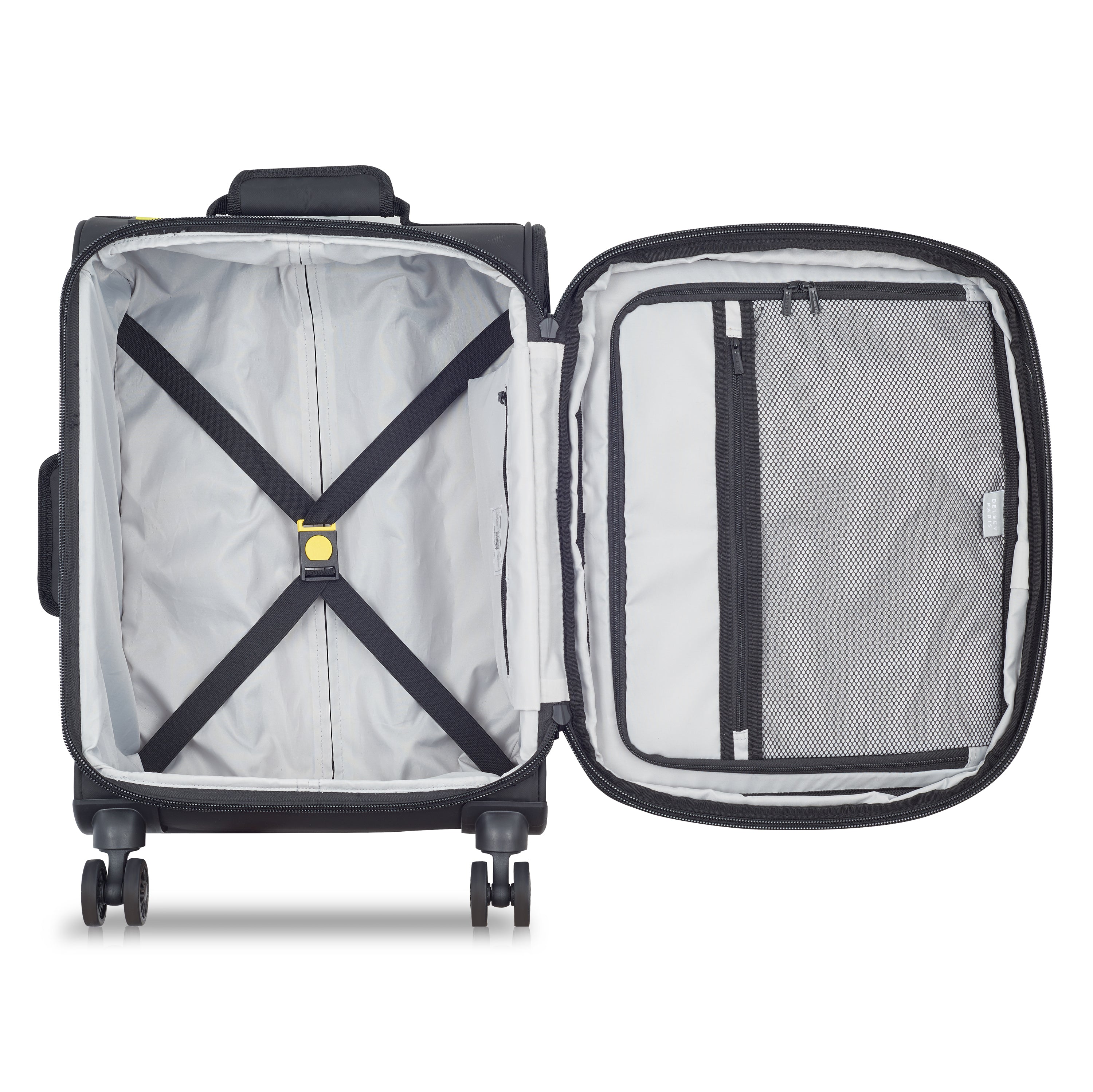 MAUBERT 2.0| Koffer Kabine Erweiterbar 55 CM SCHWARZ
