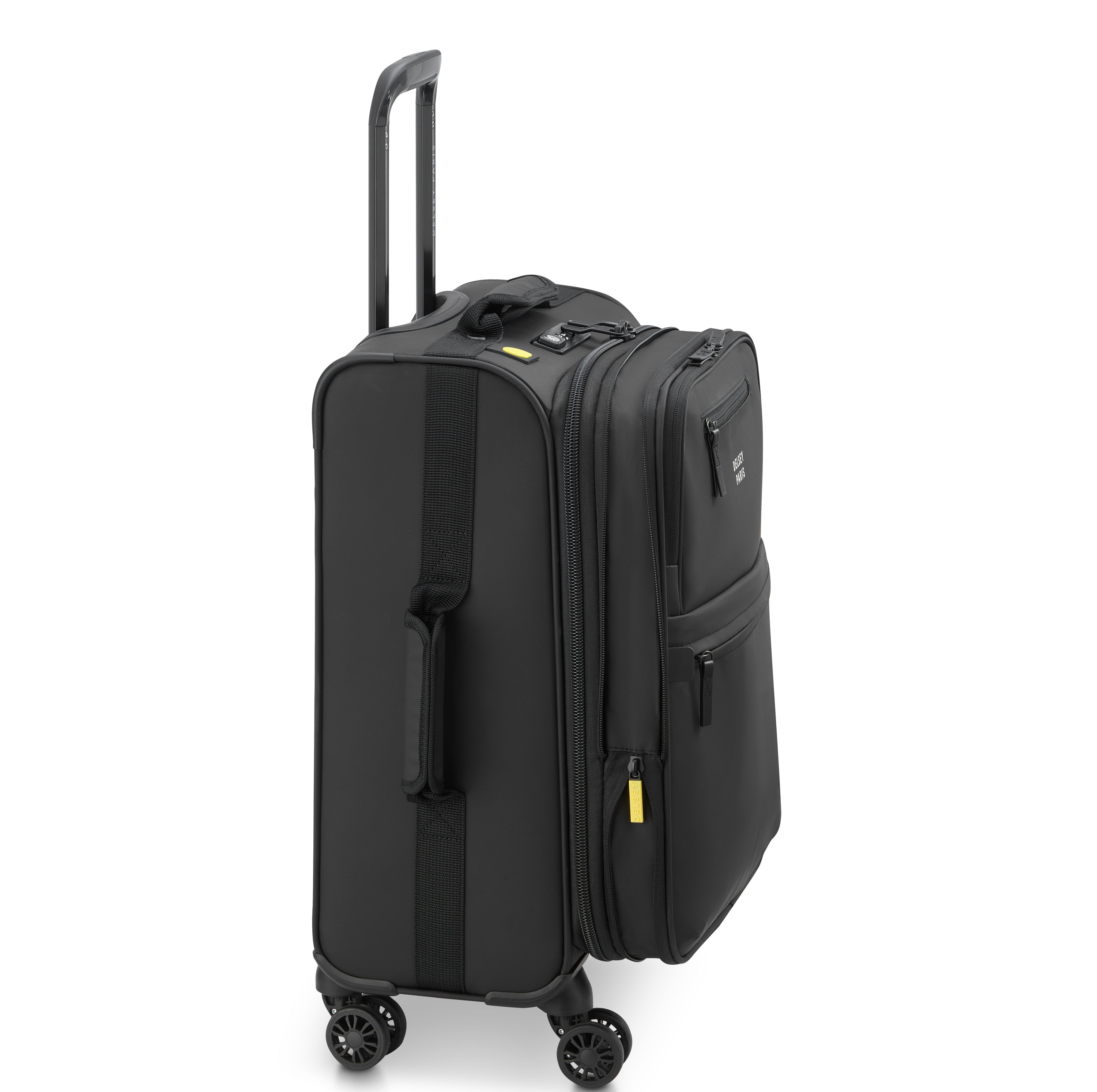 MAUBERT 2.0| Koffer Kabine Erweiterbar 55 CM SCHWARZ
