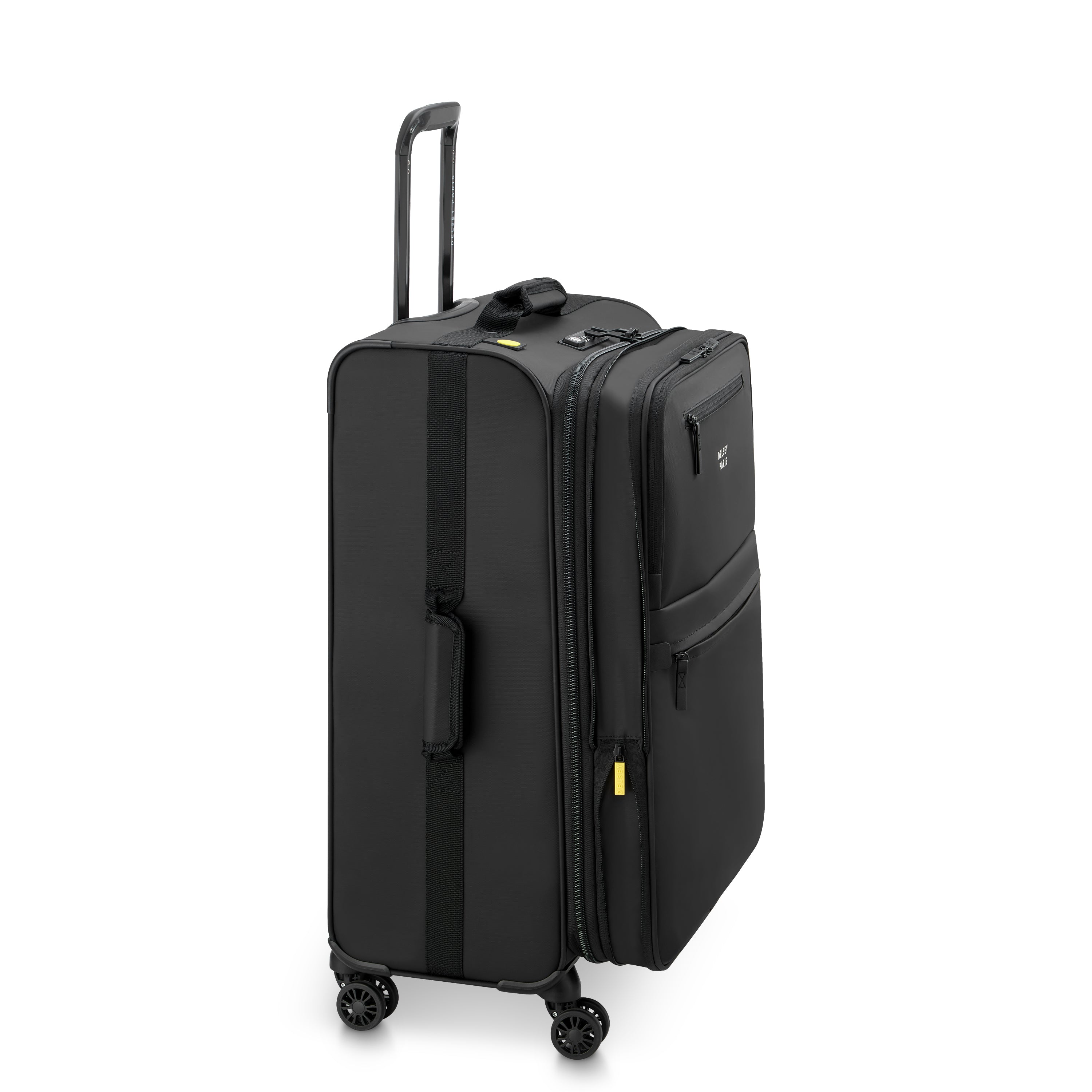 MAUBERT 2.0| Valise Soute Extensible 66 CM NOIR