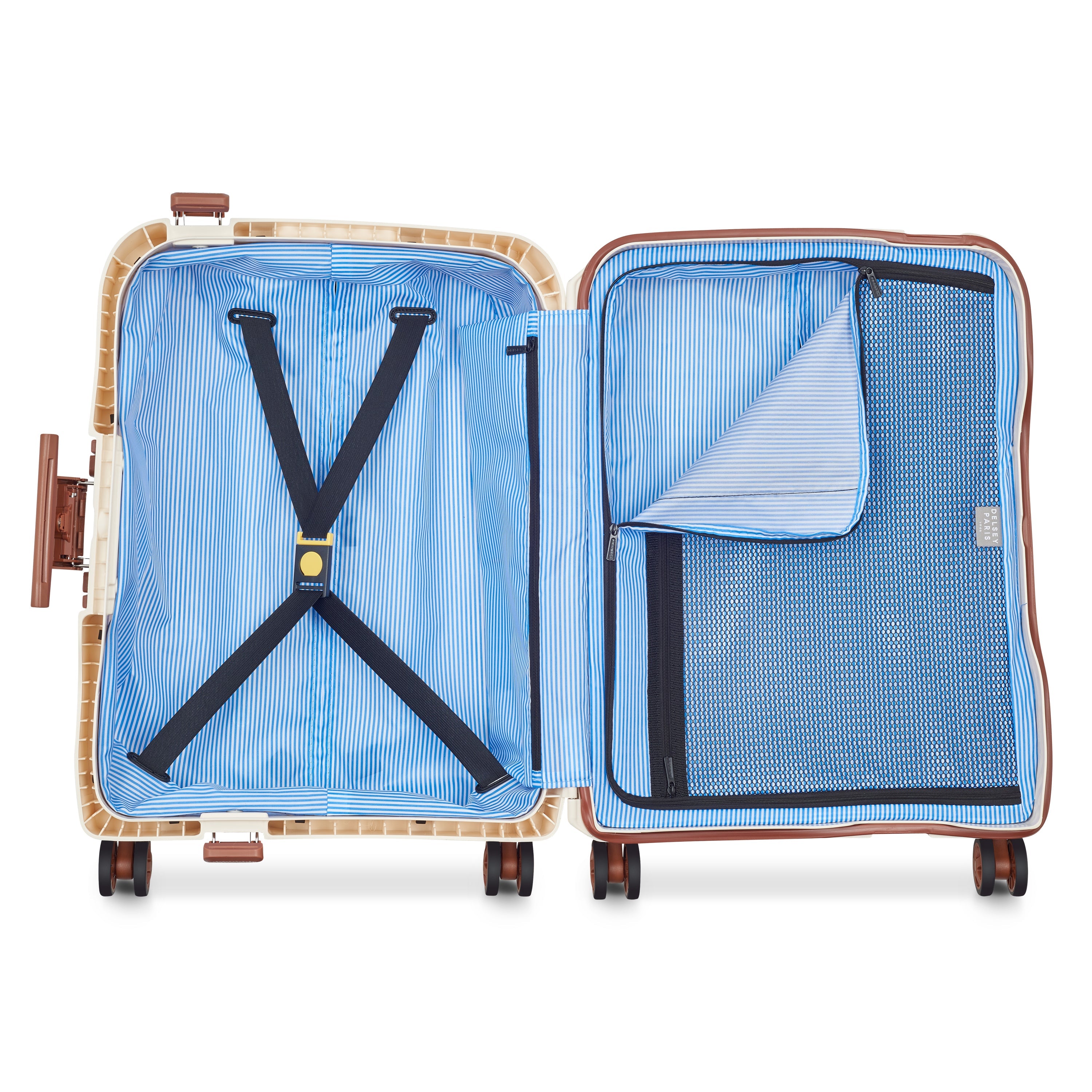 MONCEY| Valise Cabine Slim 55 CM ANGORA