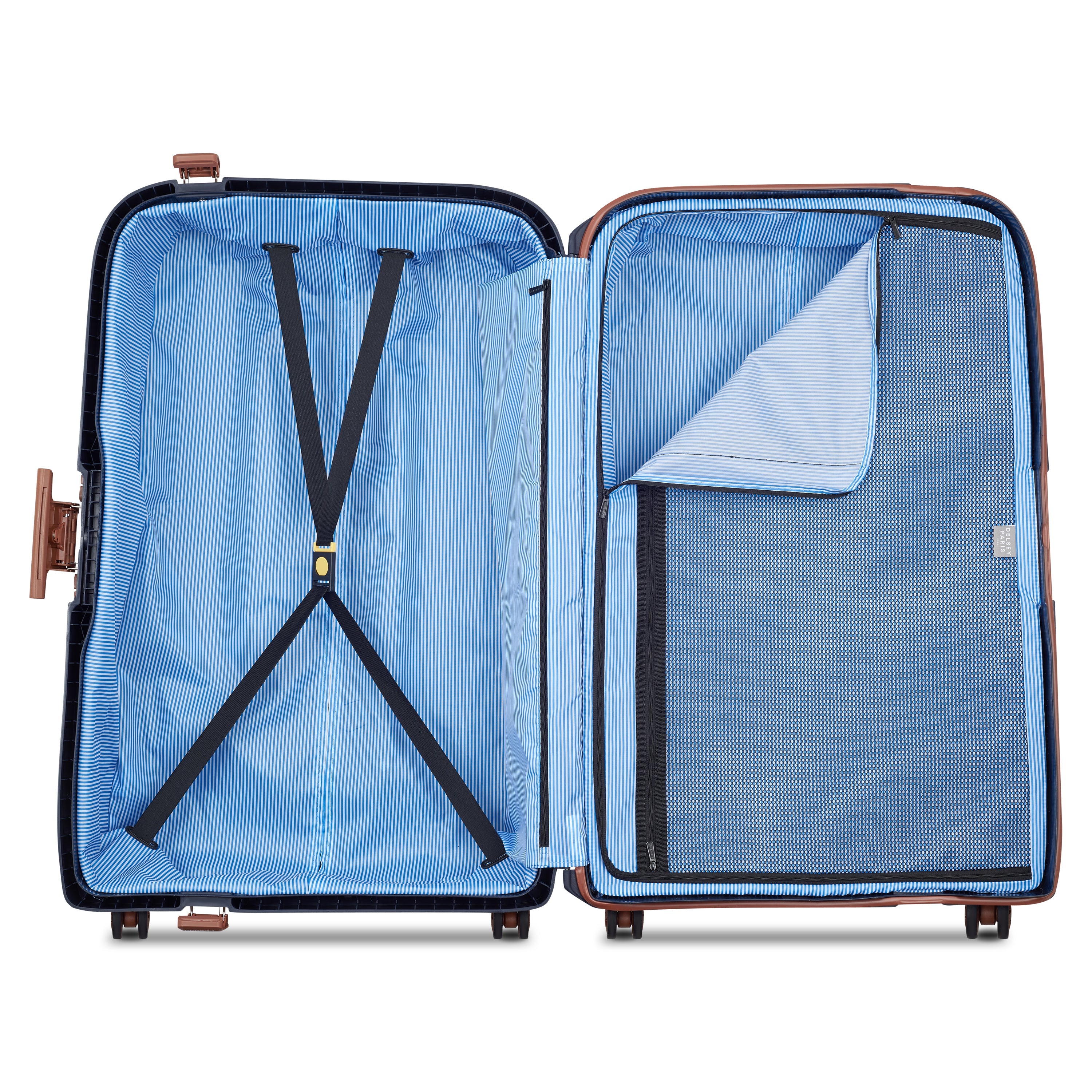 MONCEY| Valise Soute 82 CM BLEU ENCRE
