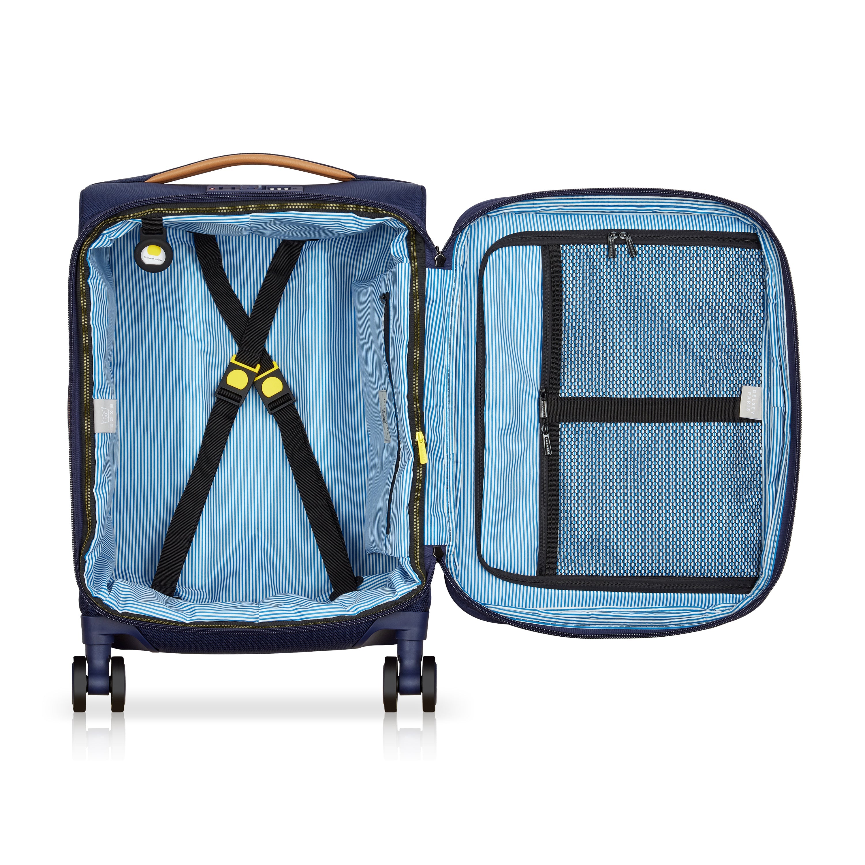 MONTMARTRE 3| Valise Cabine Extensible 55 CM BLEU MARINE