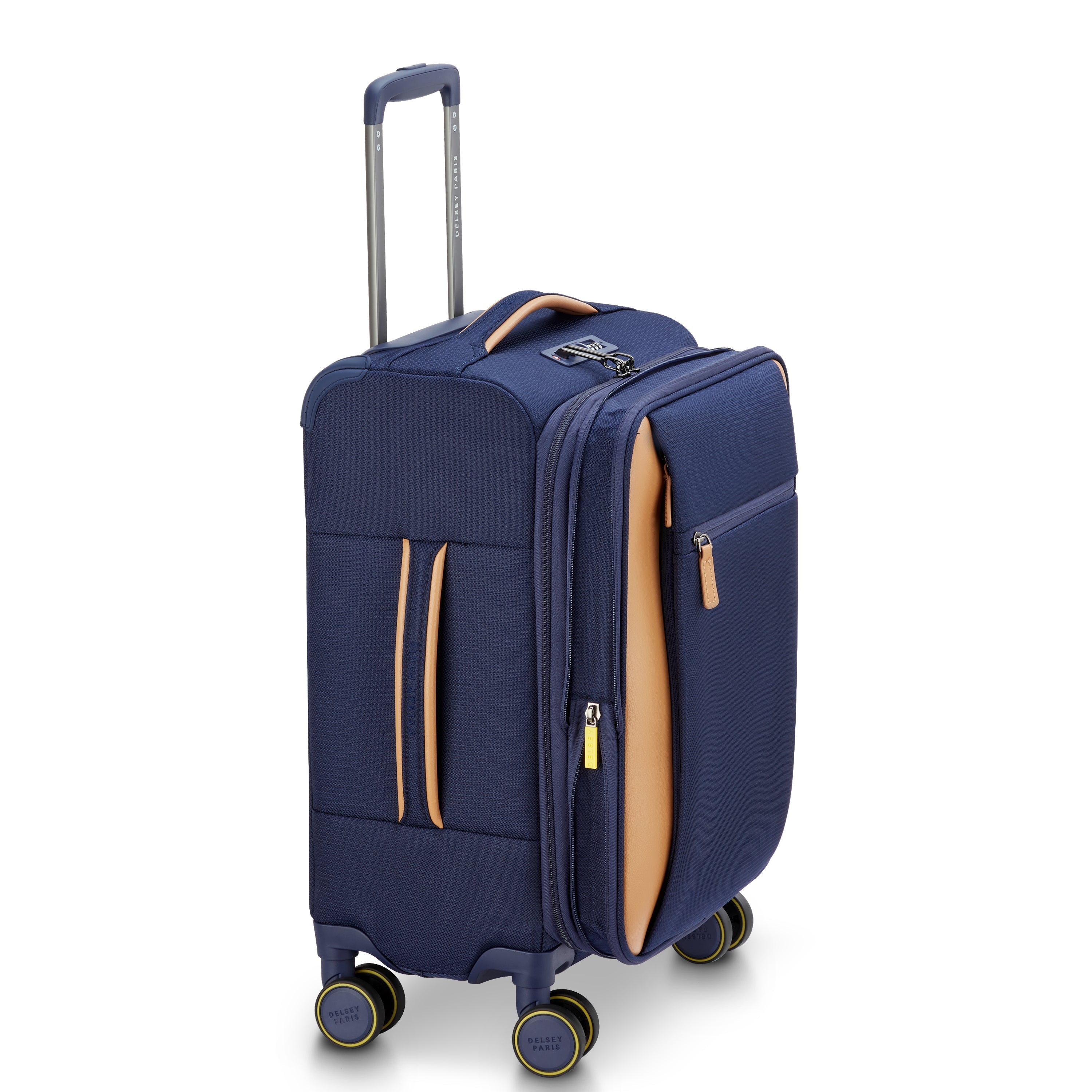 MONTMARTRE 3| Valise Cabine Extensible 55 CM BLEU MARINE