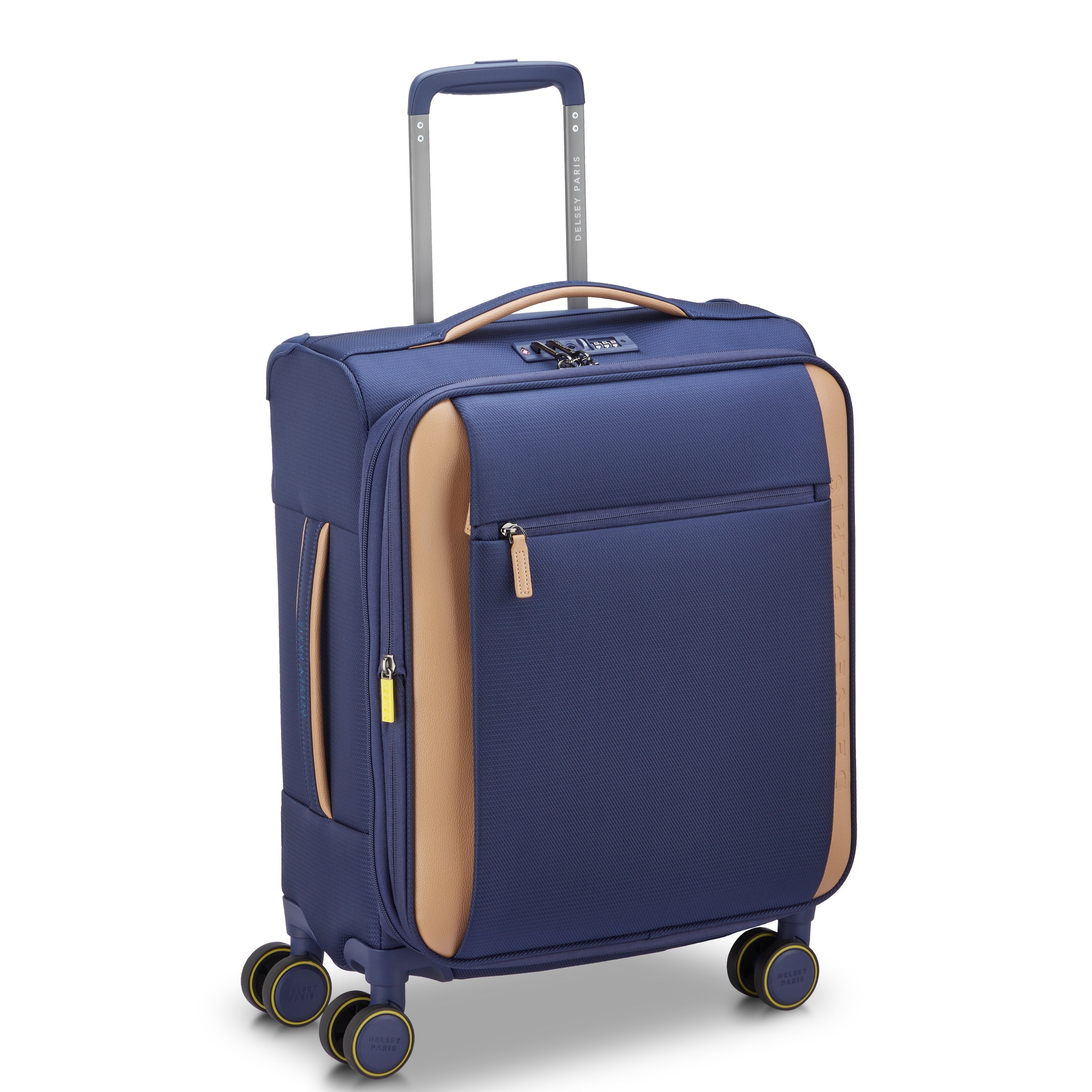 MONTMARTRE 3| Koffer Kabine Slim Erweiterbar 55 CM MARINEBLAU