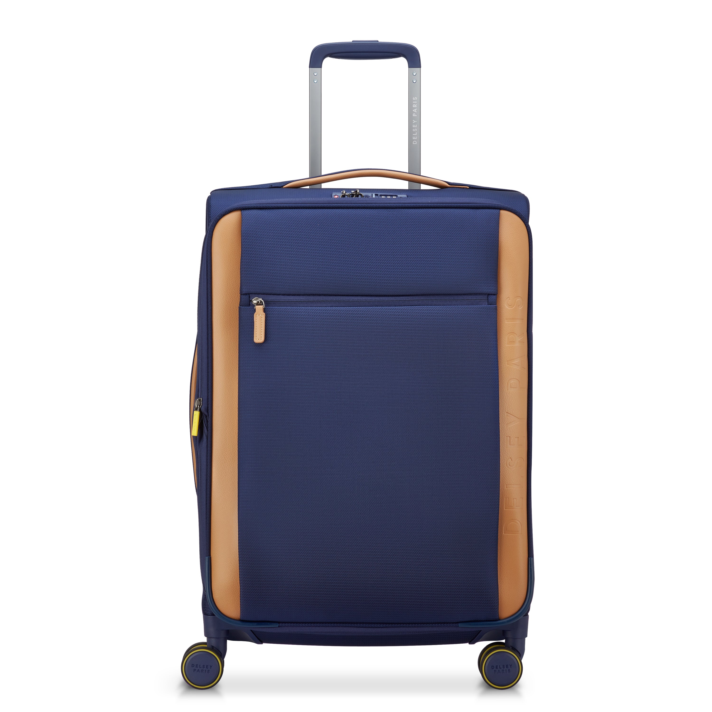 MONTMARTRE 3| Valise Soute Extensible 66 CM BLEU MARINE