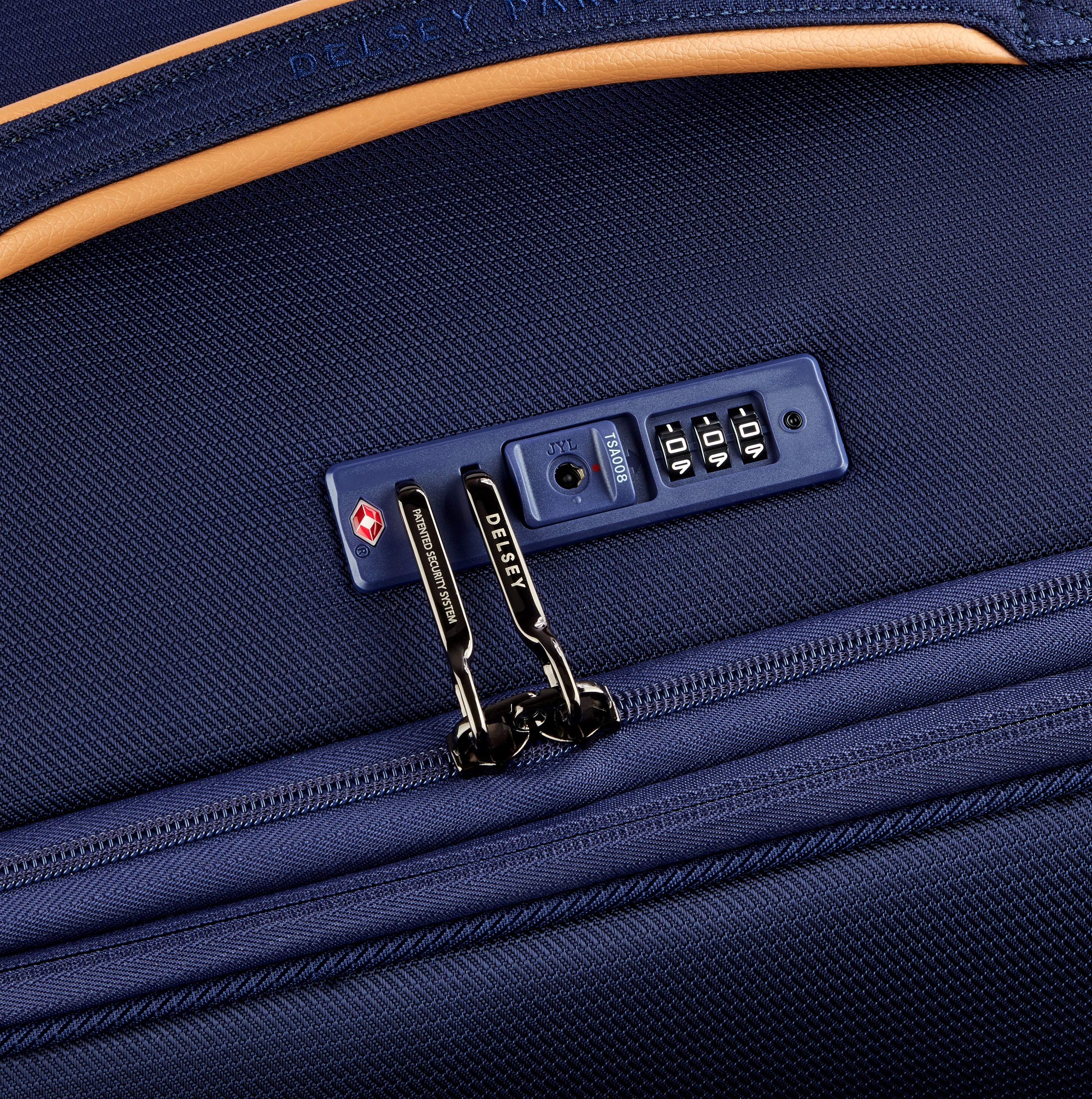 MONTMARTRE 3| Valise Soute Extensible 66 CM BLEU MARINE