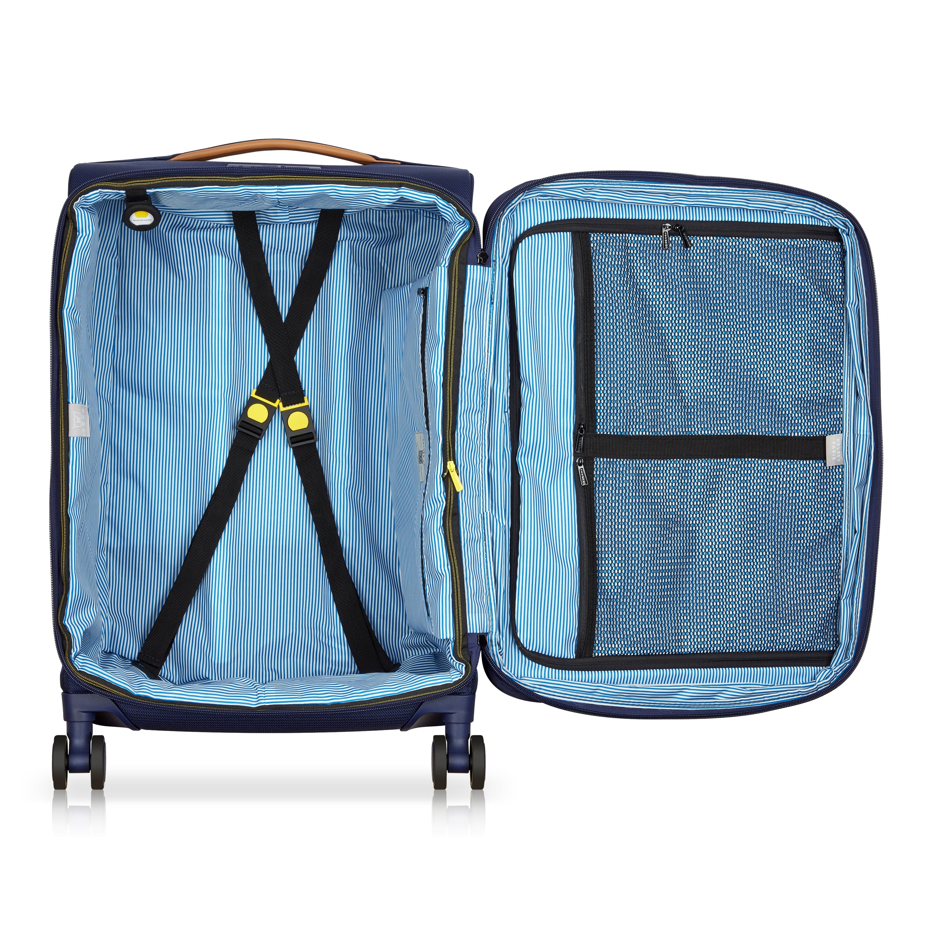 MONTMARTRE 3| Valise Soute Extensible 66 CM BLEU MARINE