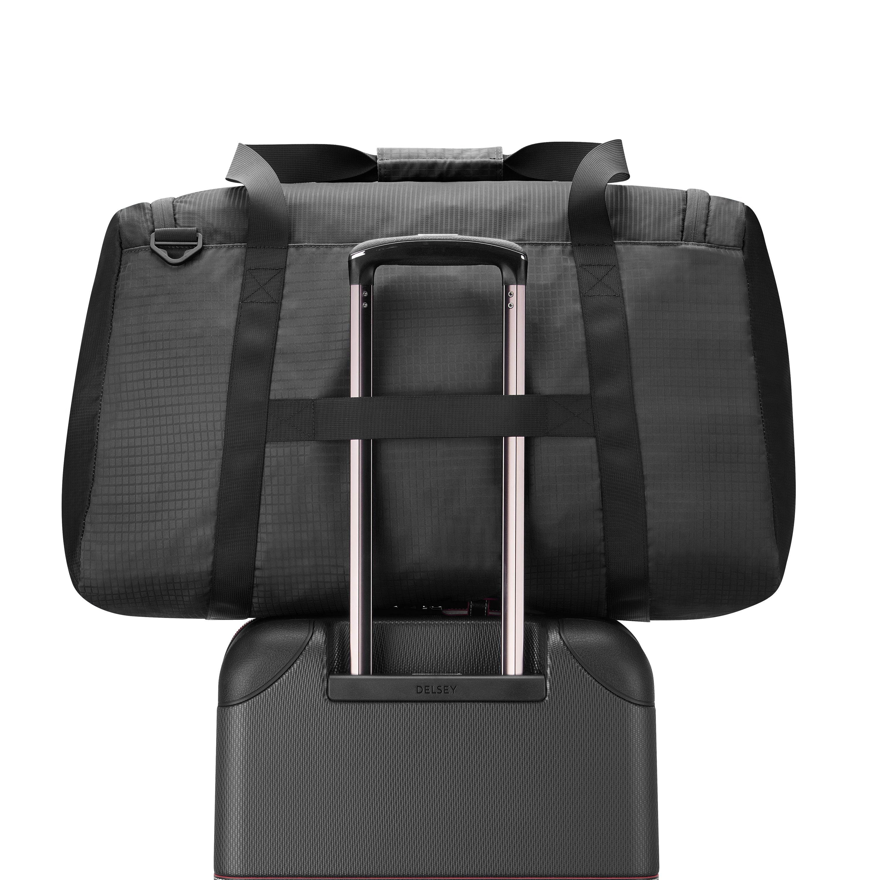 NOMADE| Faltbare Reisetasche 65 CM SCHWARZ