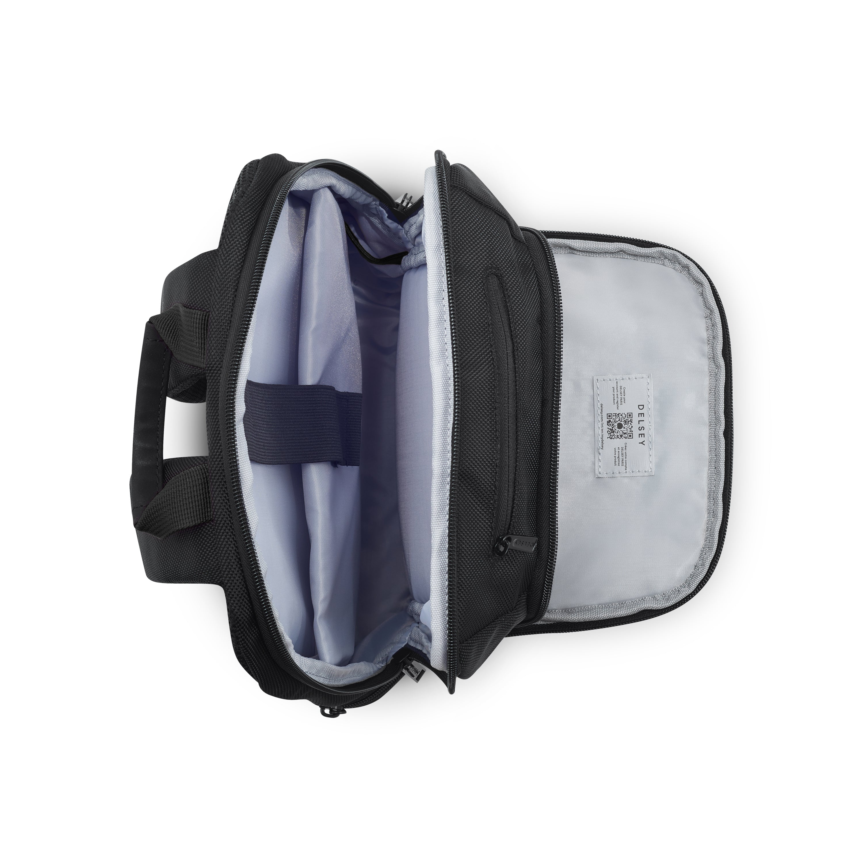 PARVIS PLUS| Sac à Dos 2 Compartiments 15.29L NOIR