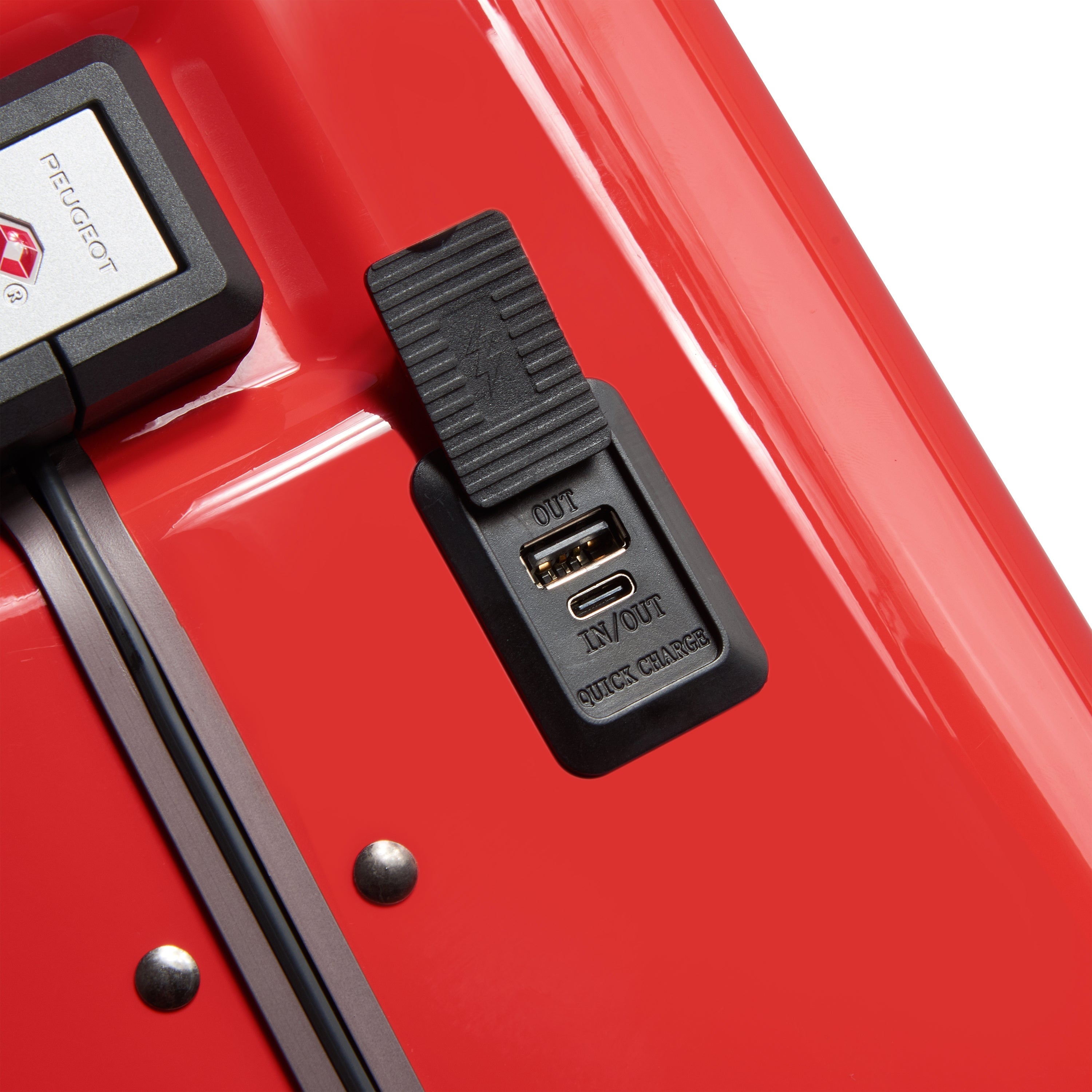 PEUGEOT VOYAGES| Koffer Cabine 55 CM RED