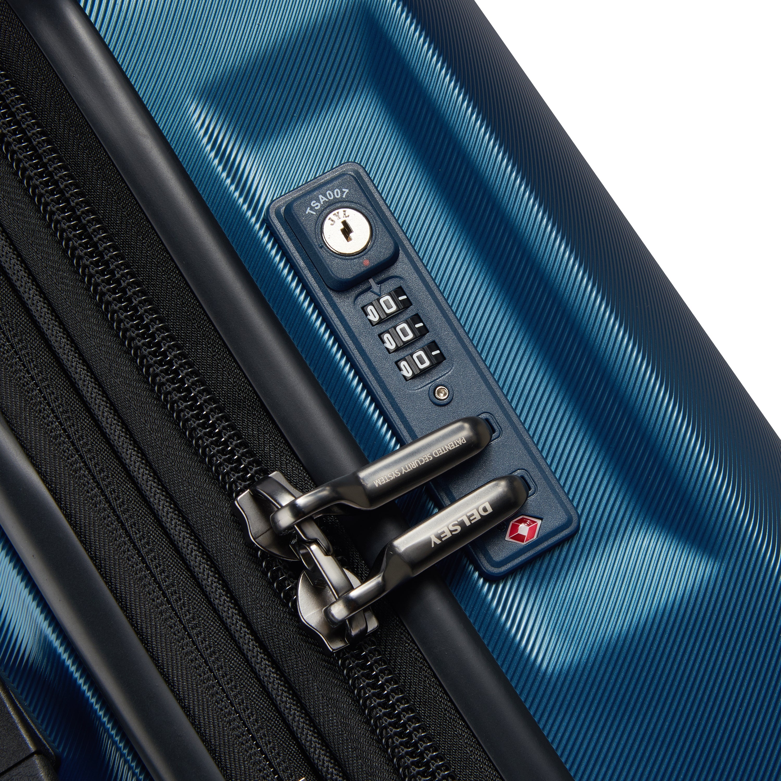 PROMENADE HARD 2.0| Koffer Cabine Uitbreidbaar 55 CM BLAUW
