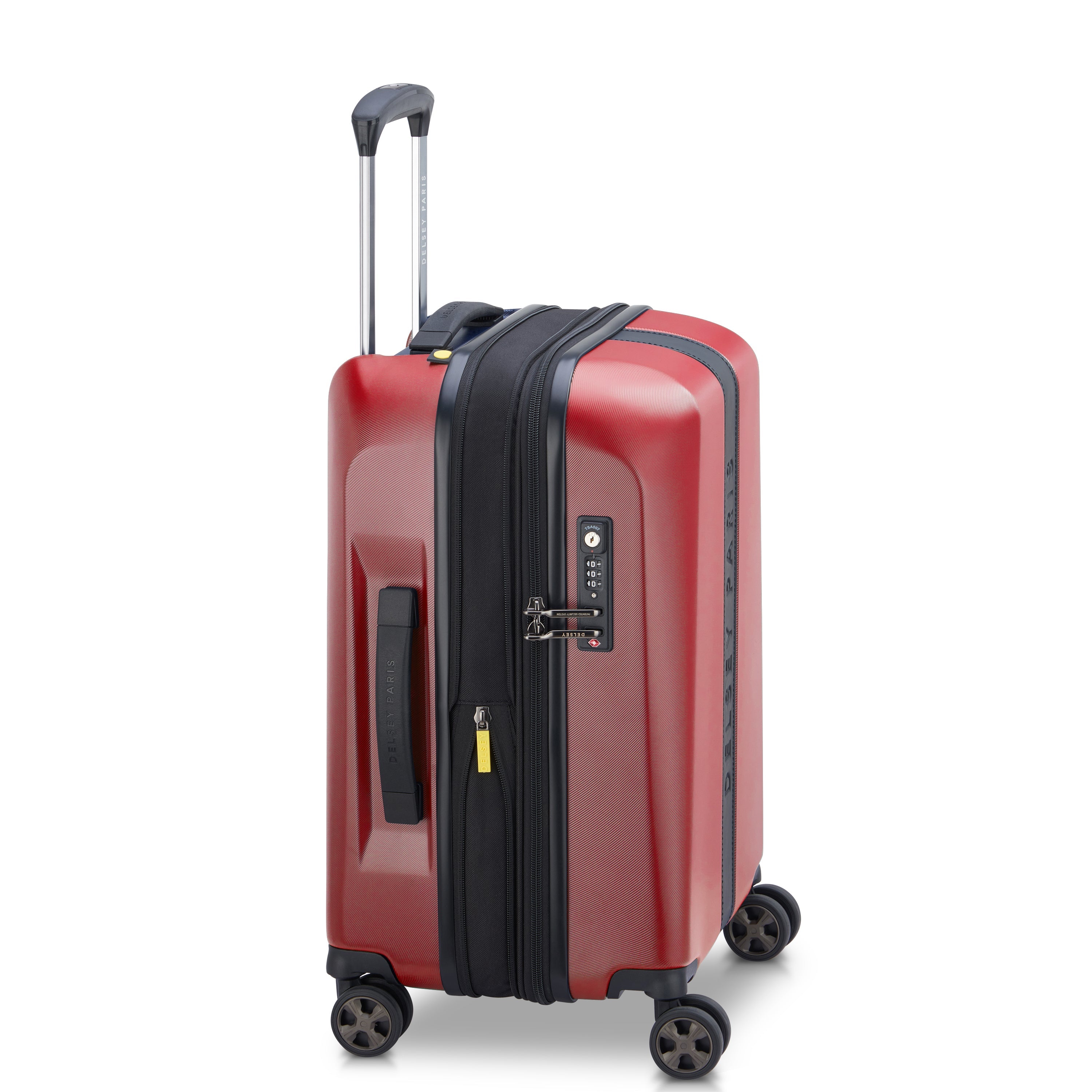 PROMENADE HARD 2.0| Suitcase Cabin Expandable 55 CM BURGUNDY