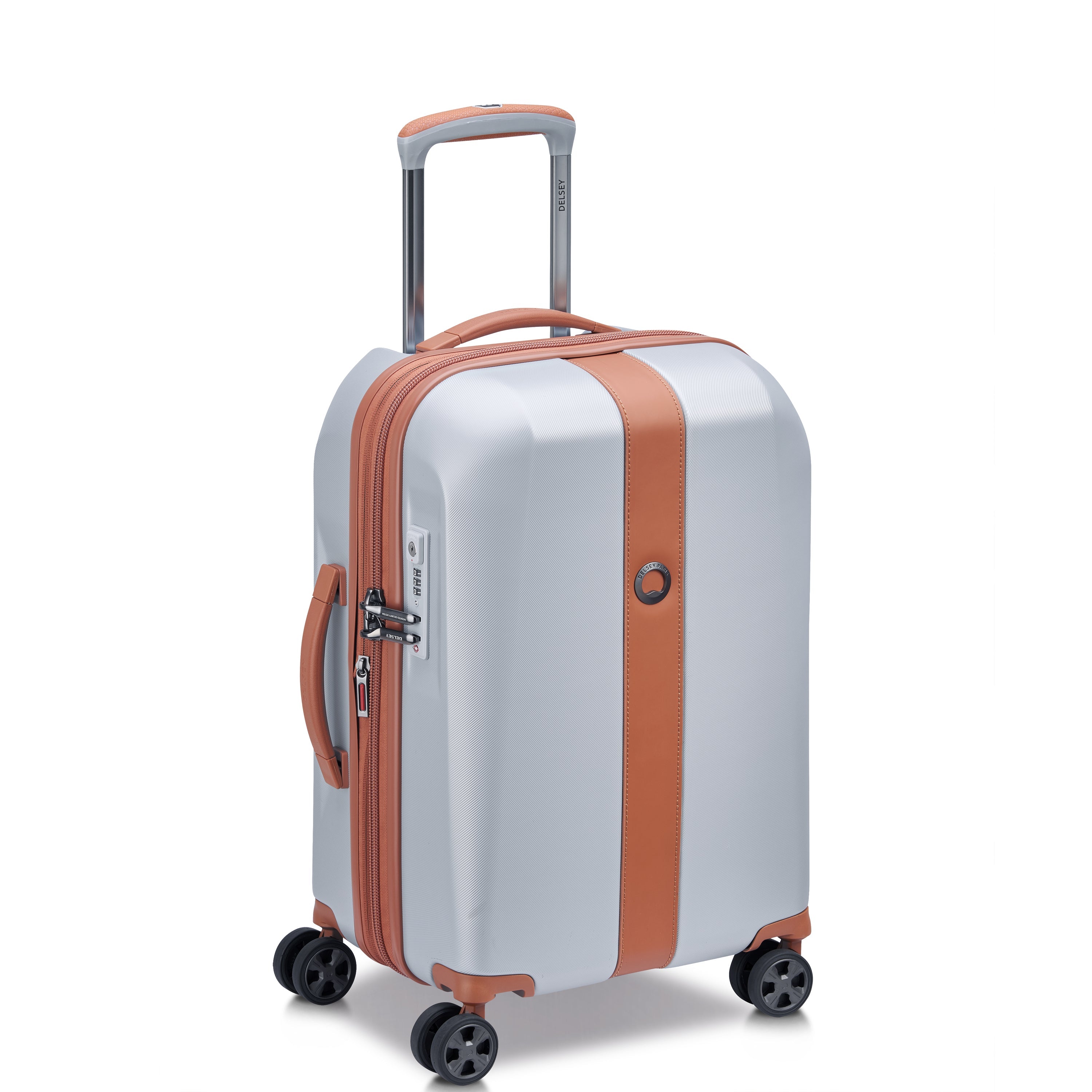 PROMENADE HARD 2.0| Koffer Kabine Erweiterbar 55 CM SILBER
