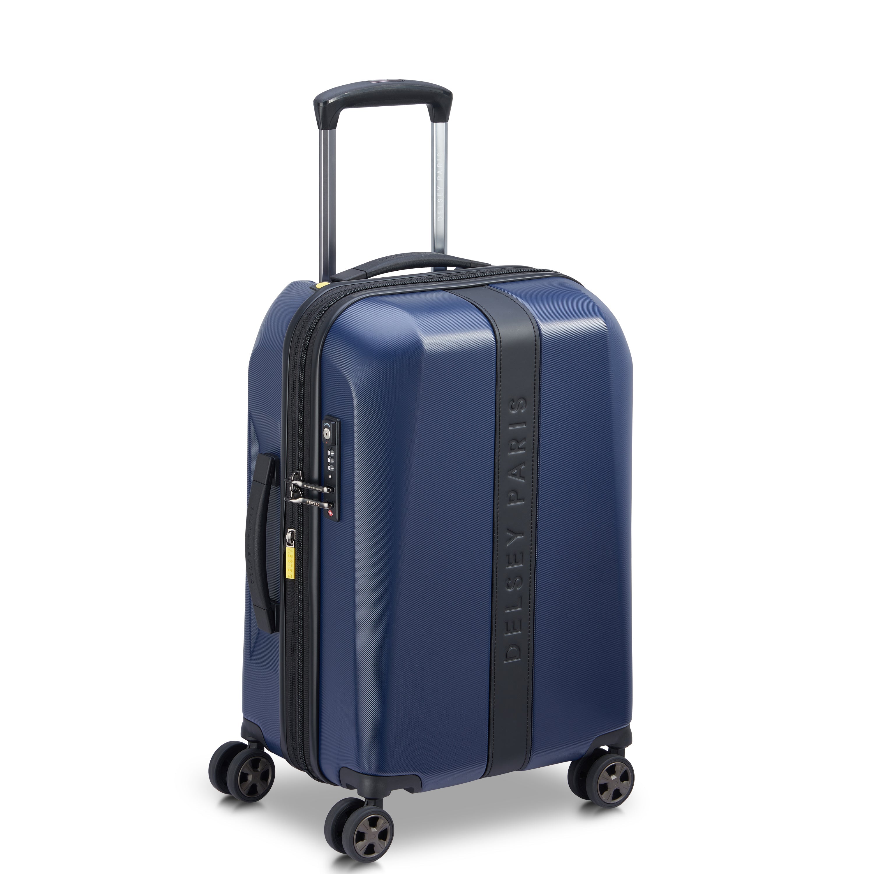 PROMENADE HARD 2.0| Koffer Kabine Erweiterbar 55 CM MARINEBLAU