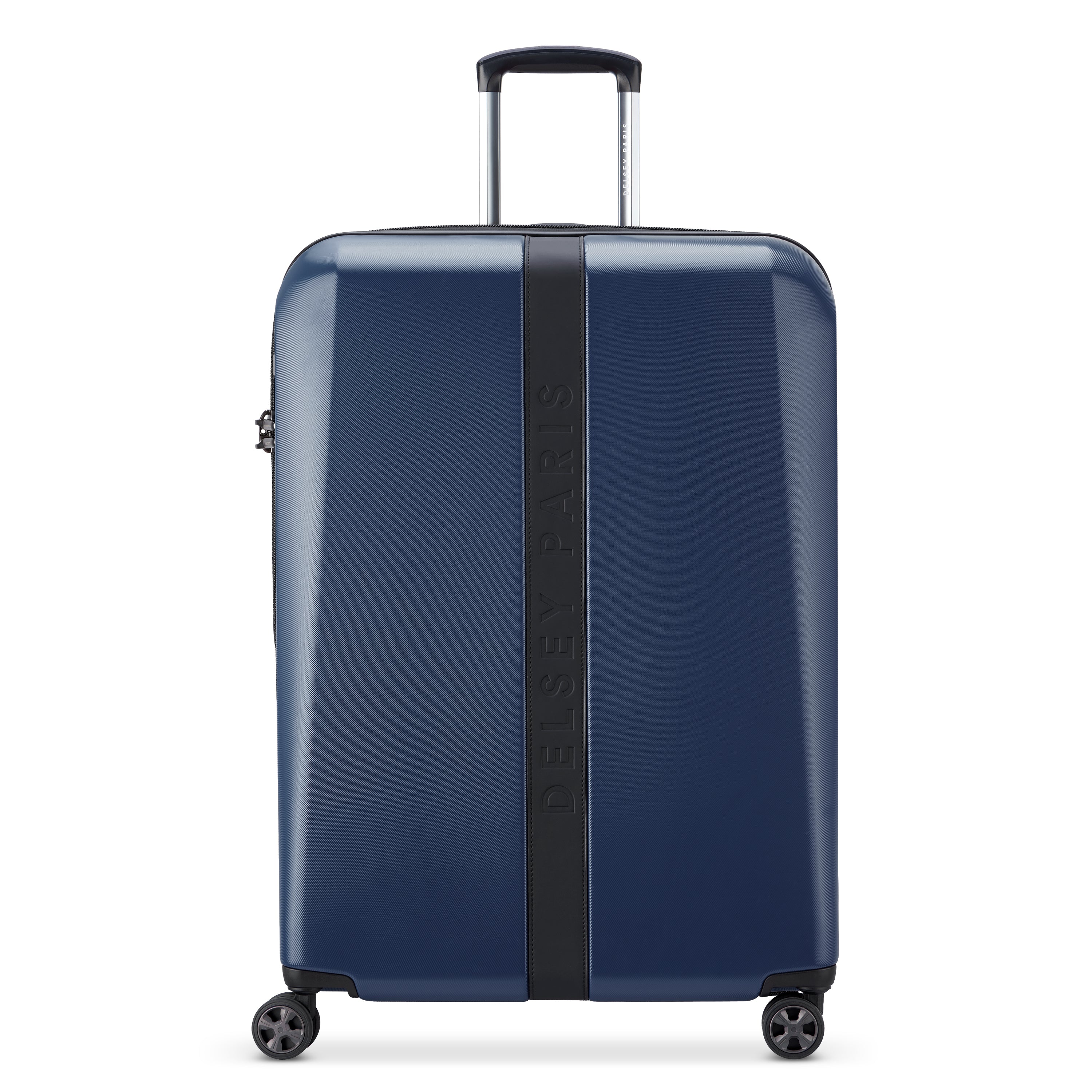 PROMENADE HARD 2.0| Koffer Aufgabe Erweiterbar 76 CM MARINEBLAU