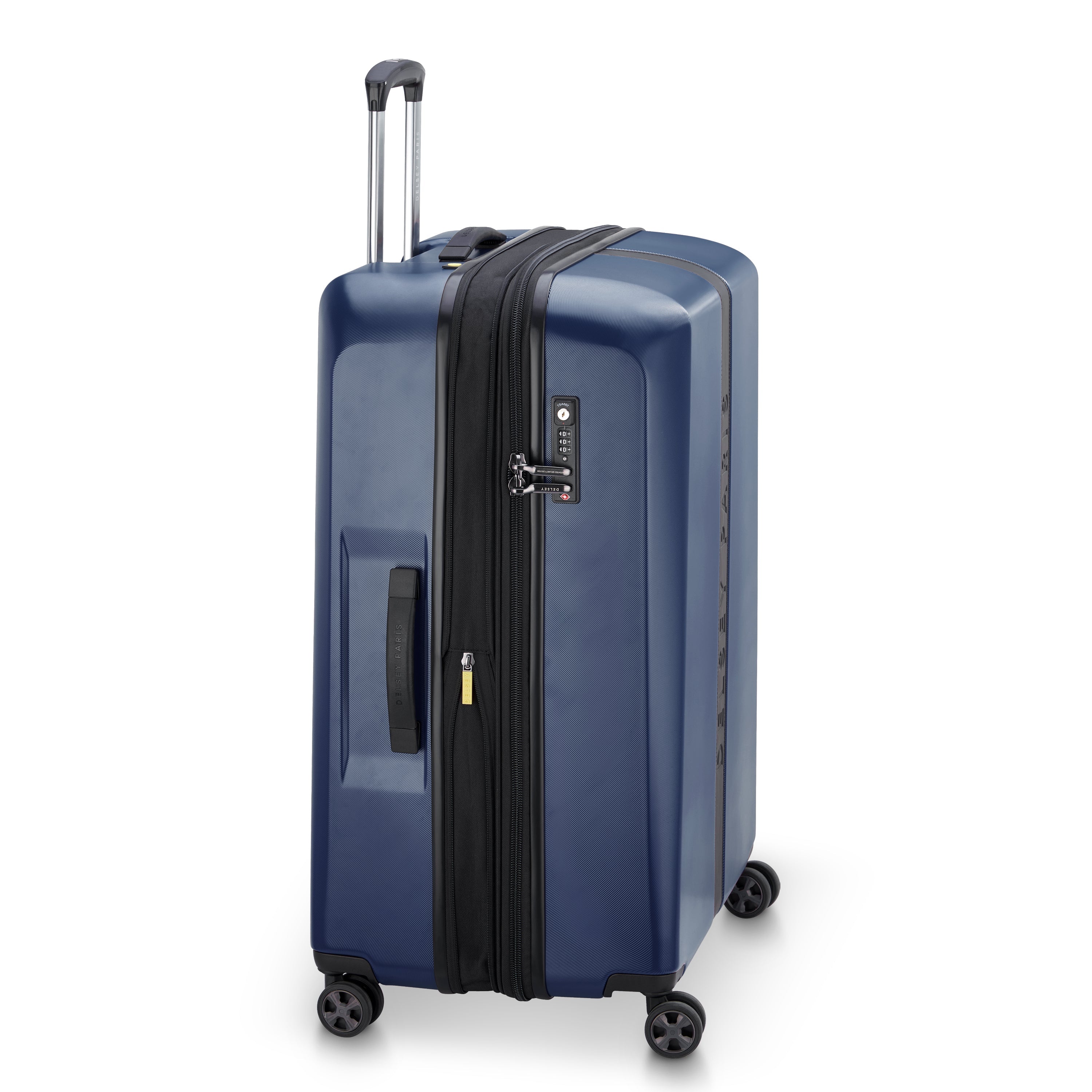 PROMENADE HARD 2.0| Koffer Aufgabe Erweiterbar 76 CM MARINEBLAU