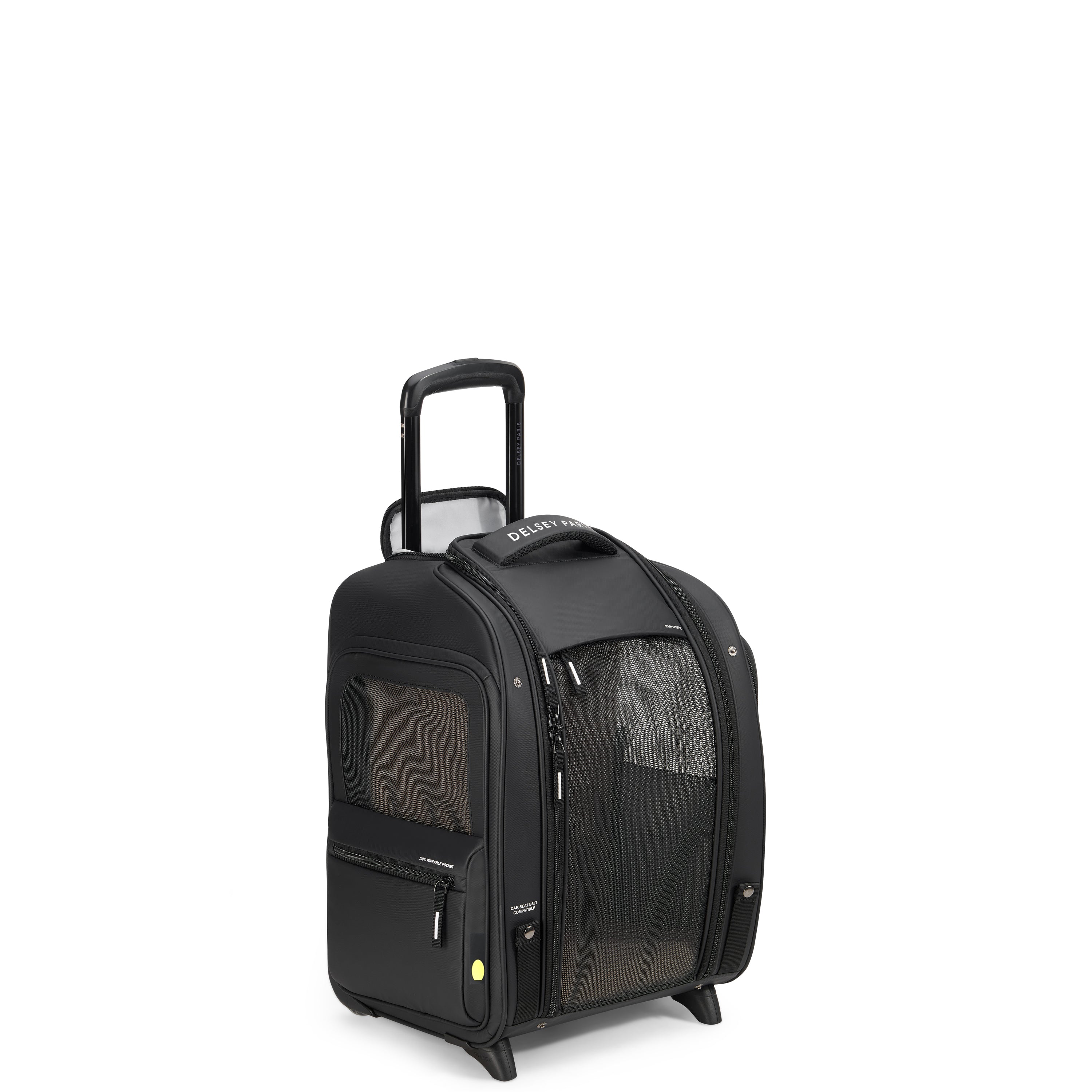 RASPAIL| Trolley Tierträger SCHWARZ