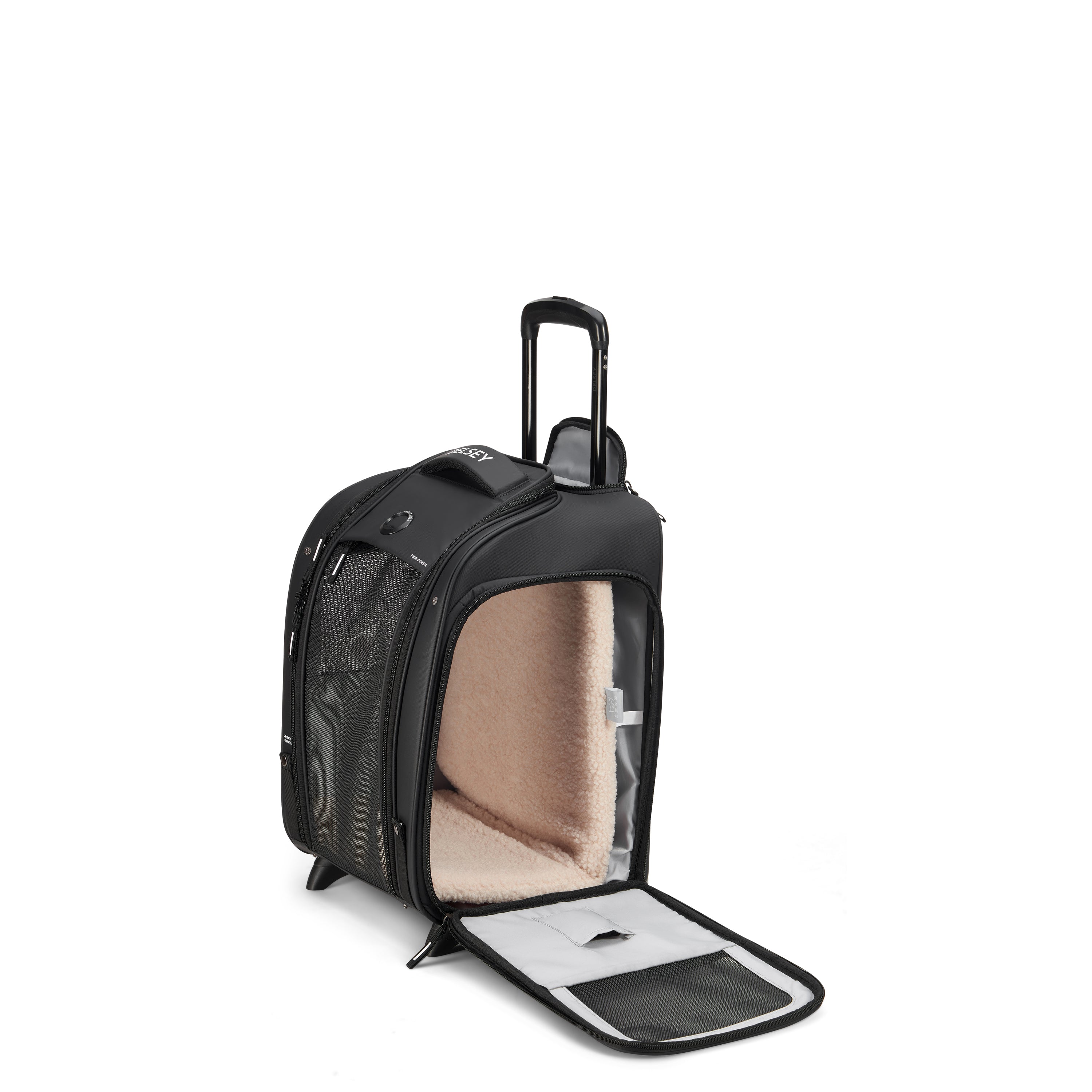 RASPAIL| Trolley Tierträger SCHWARZ