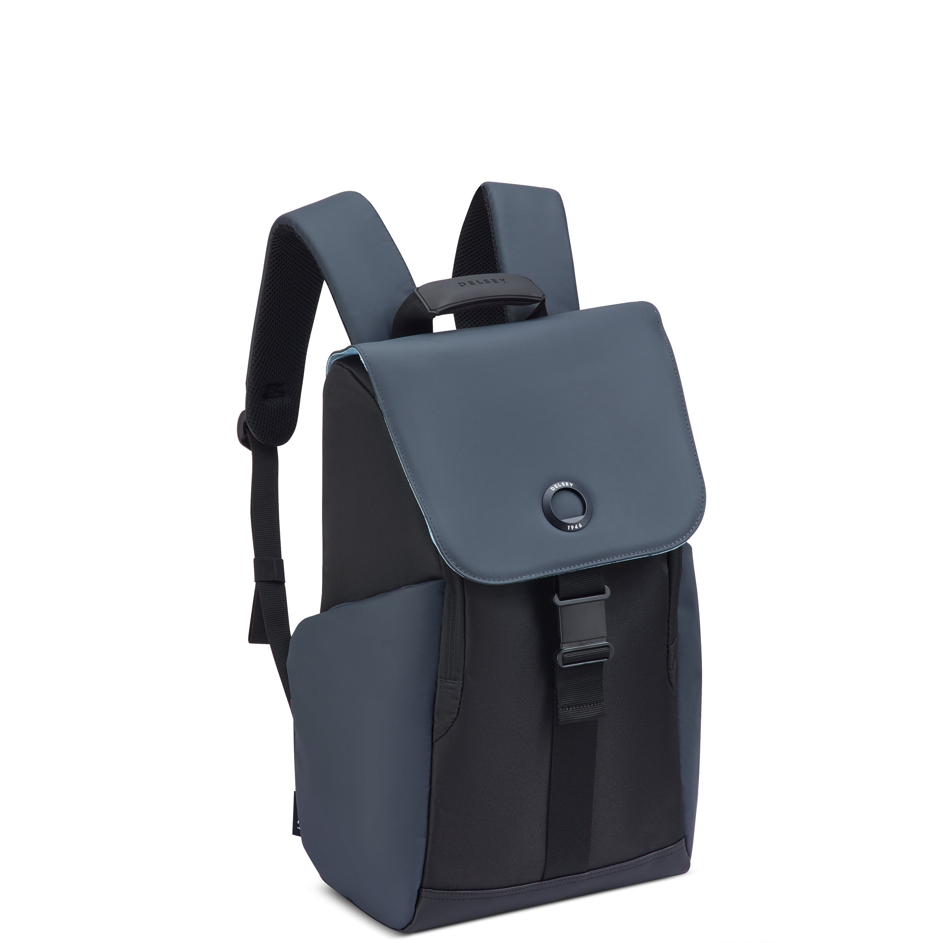 SECURFLAP | Flap-Top Backpack 22 L BLACK