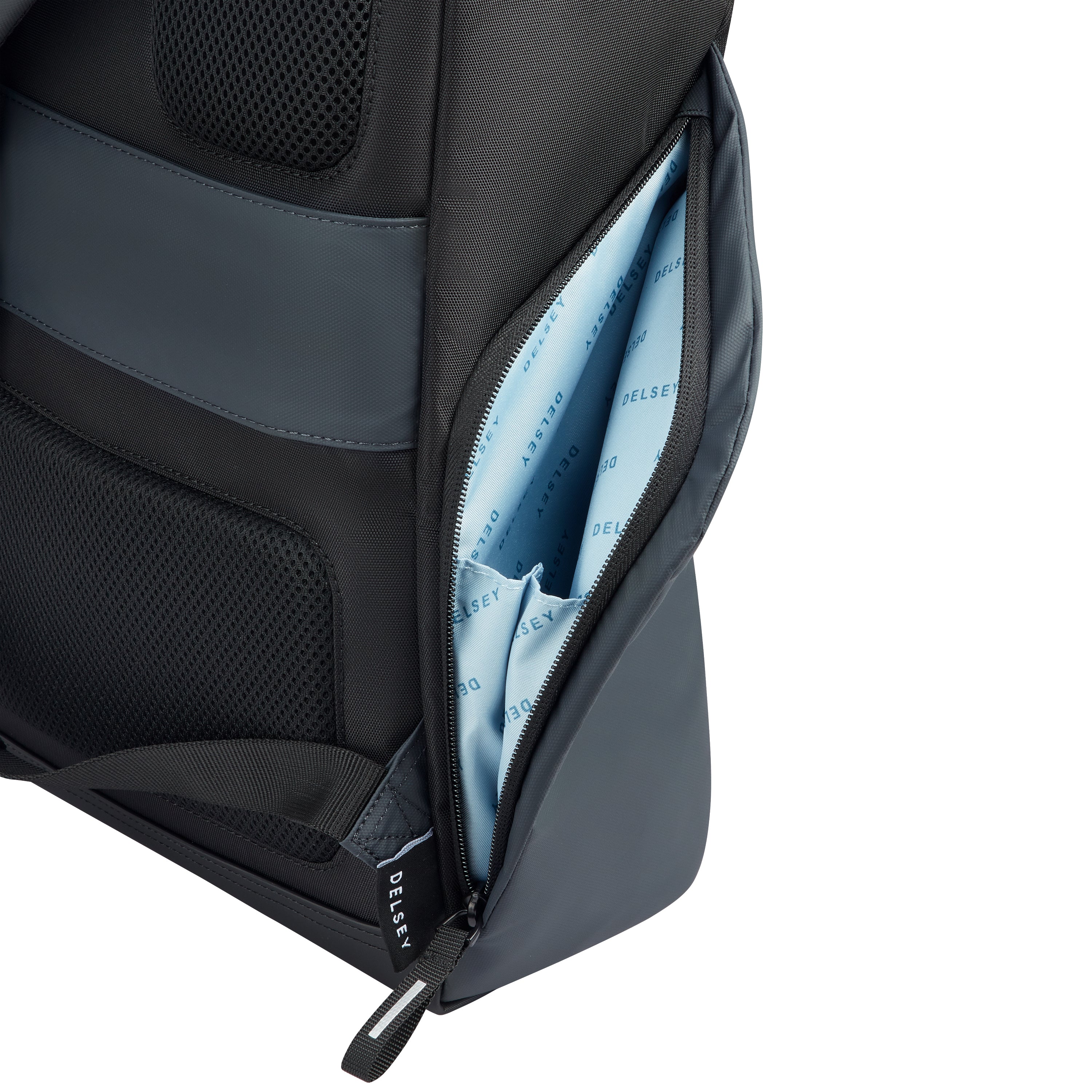SECURFLAP | Flap-Top Backpack 22 L BLACK