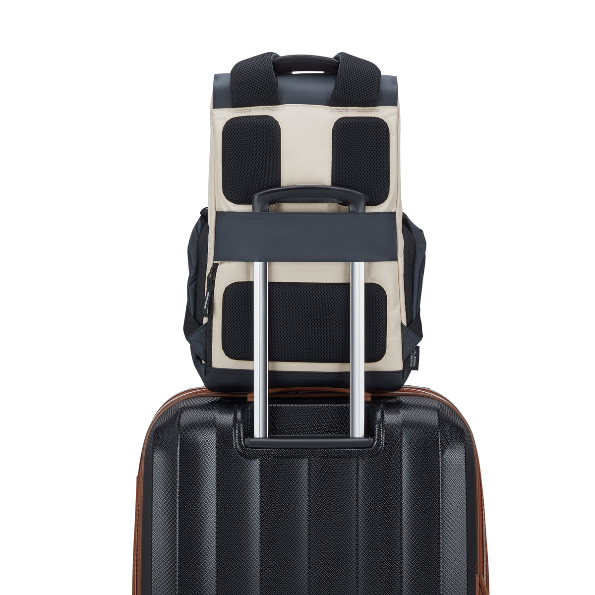 SECURFLAP | Flap-Top Backpack 22L sand