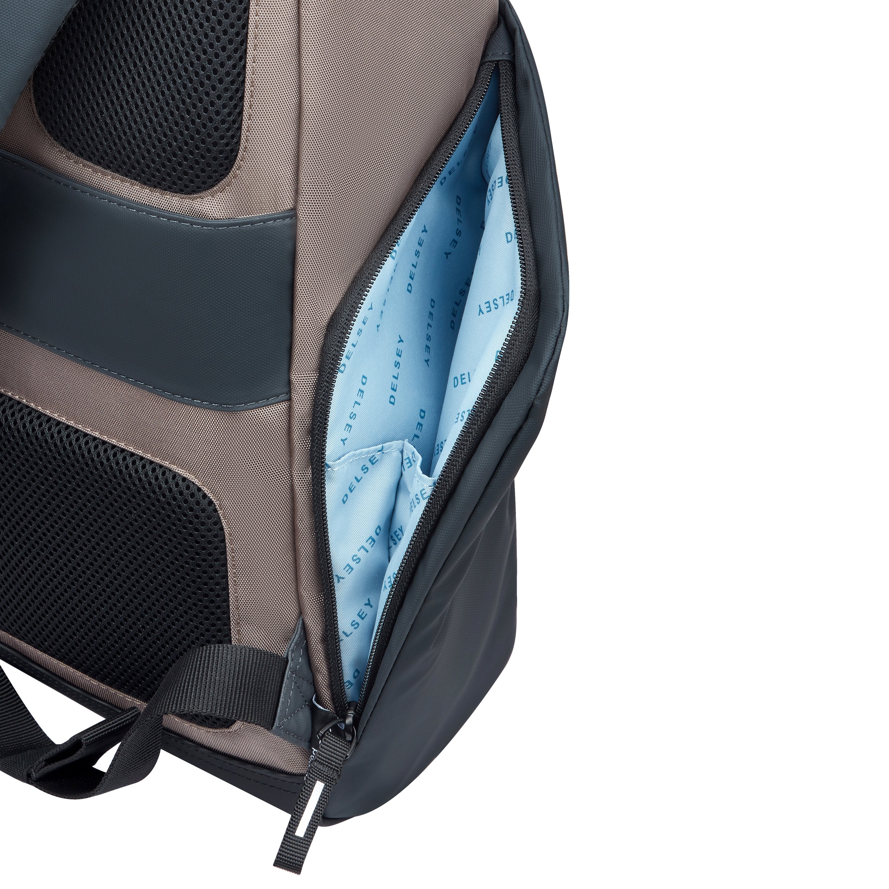 SECURFLAP | Flap-Top Backpack 22 L BROWN