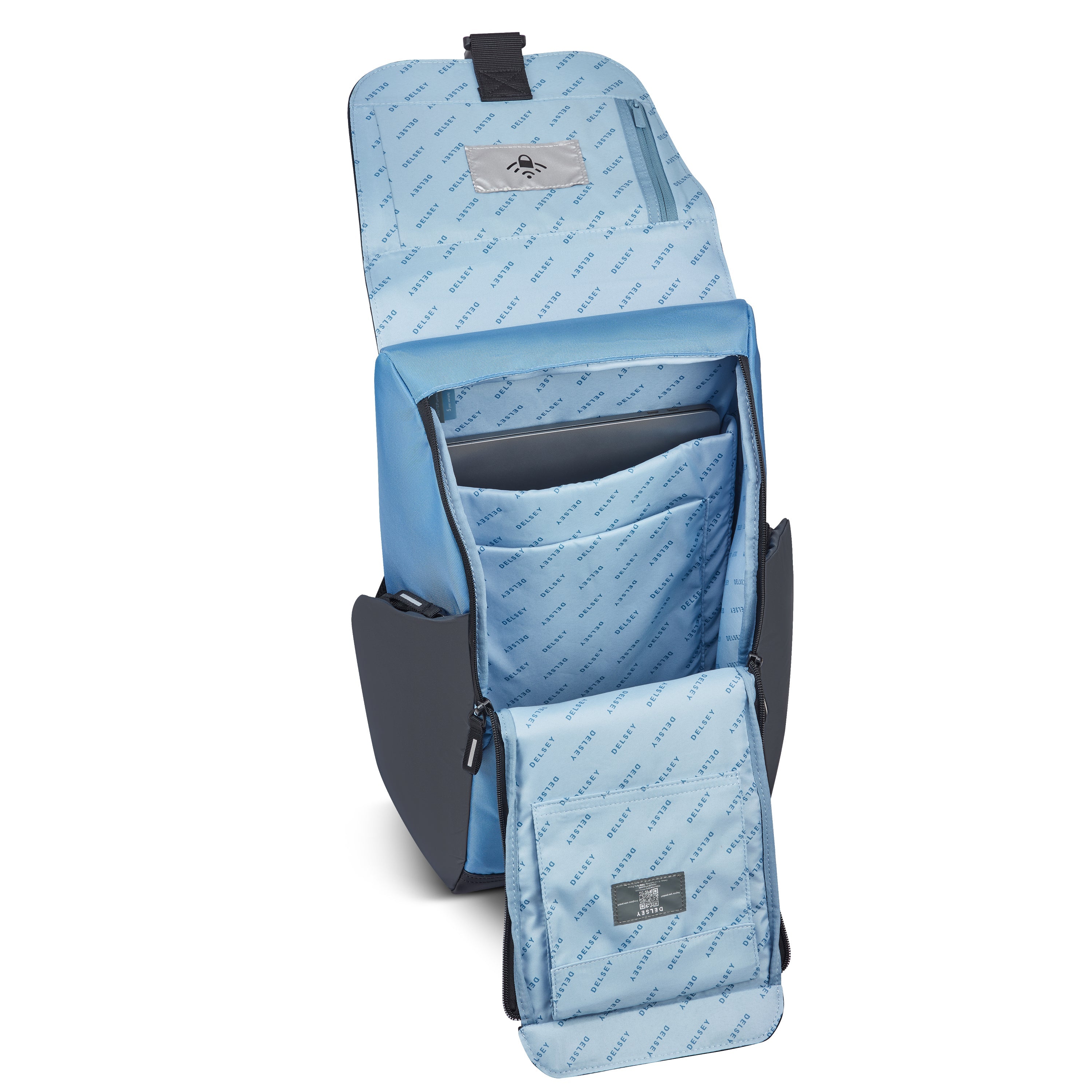 SECURFLAP | Sac à Dos à Rabat 22 L BLUEBERRY