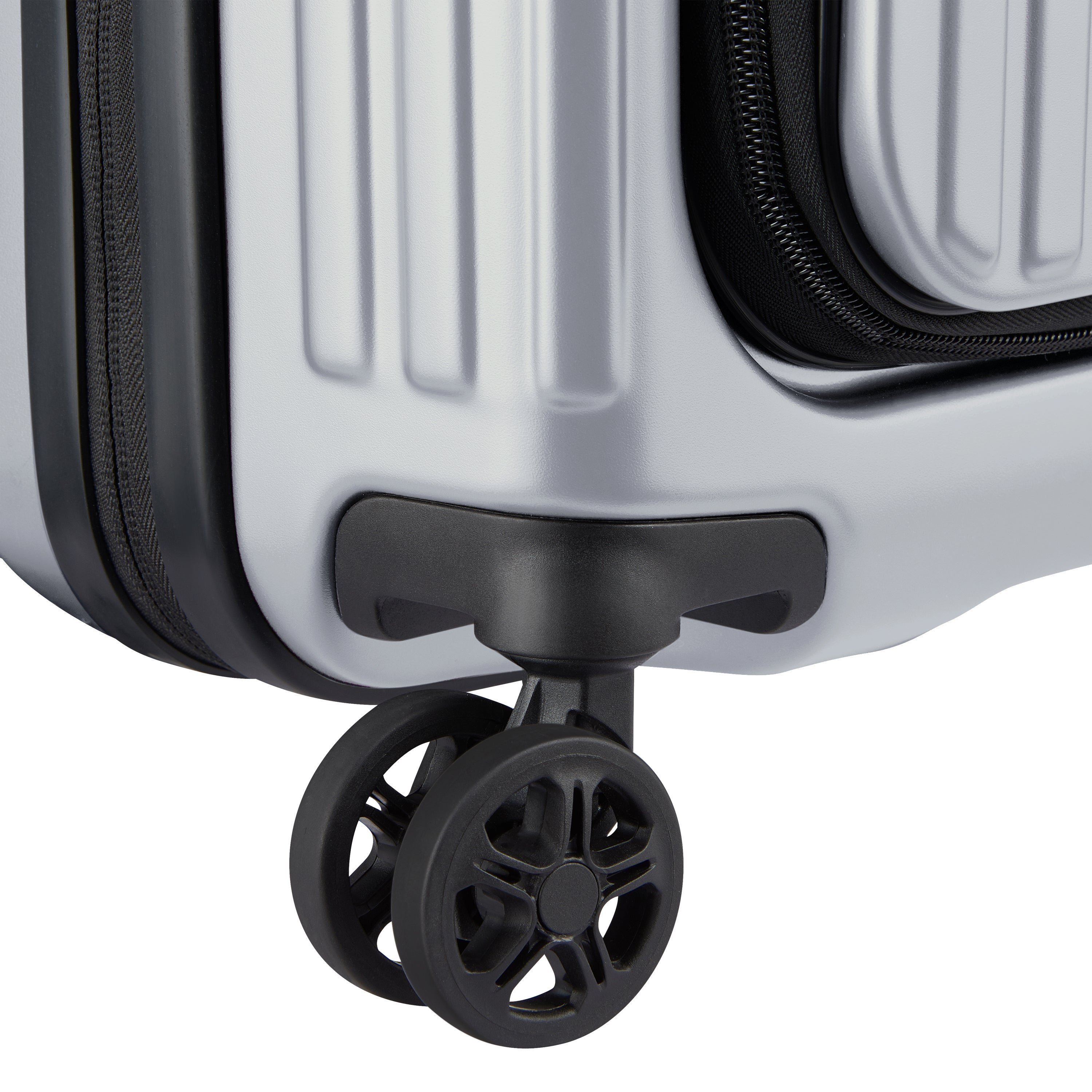 SECURITIME ZIP | Suitcase Cabin Expandable 55 CM SILVER