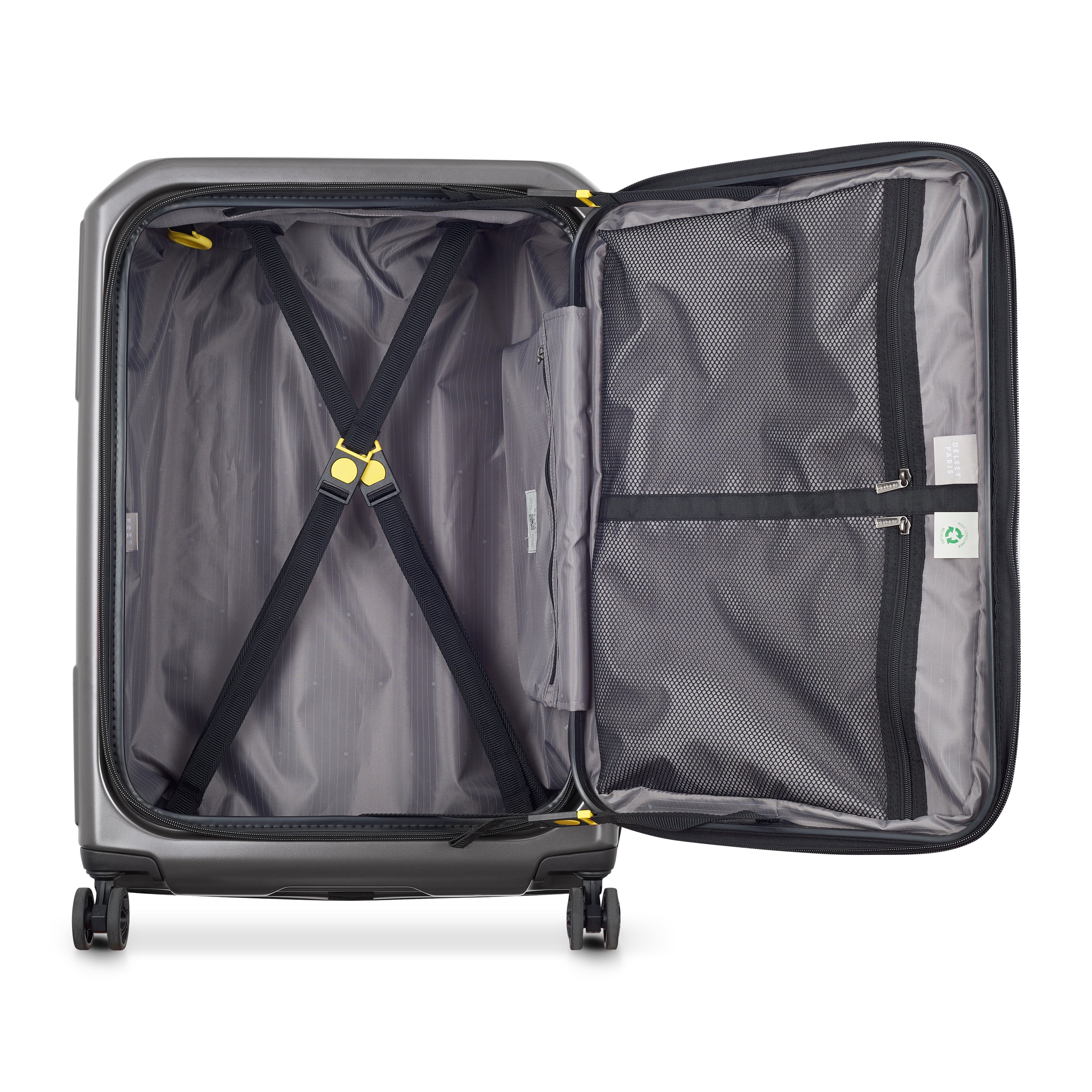 SECURITIME ZIP| Valise Soute Extensible 65.5 CM ANTHRACITE