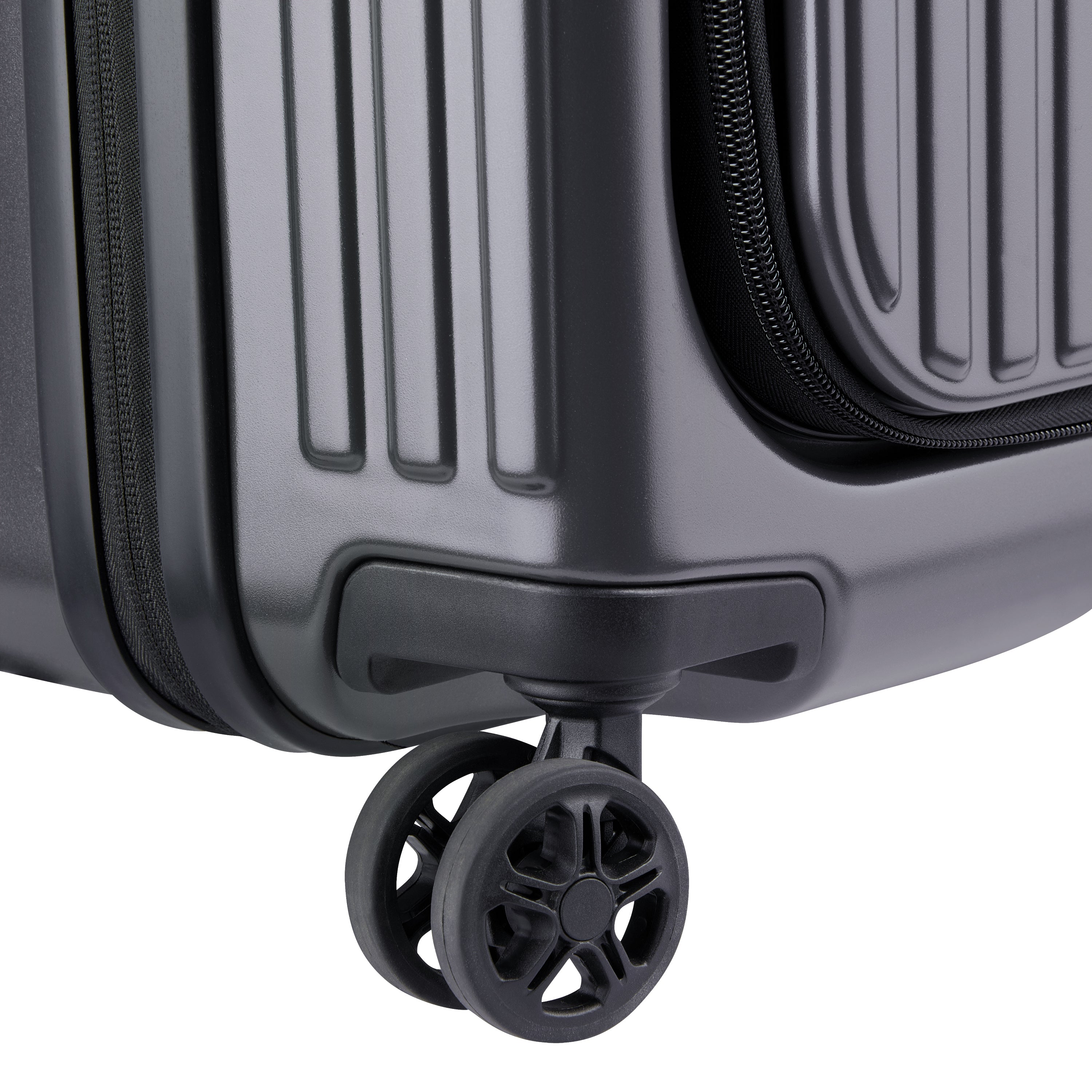 SECURITIME ZIP| Valise Soute Extensible 65.5 CM ANTHRACITE