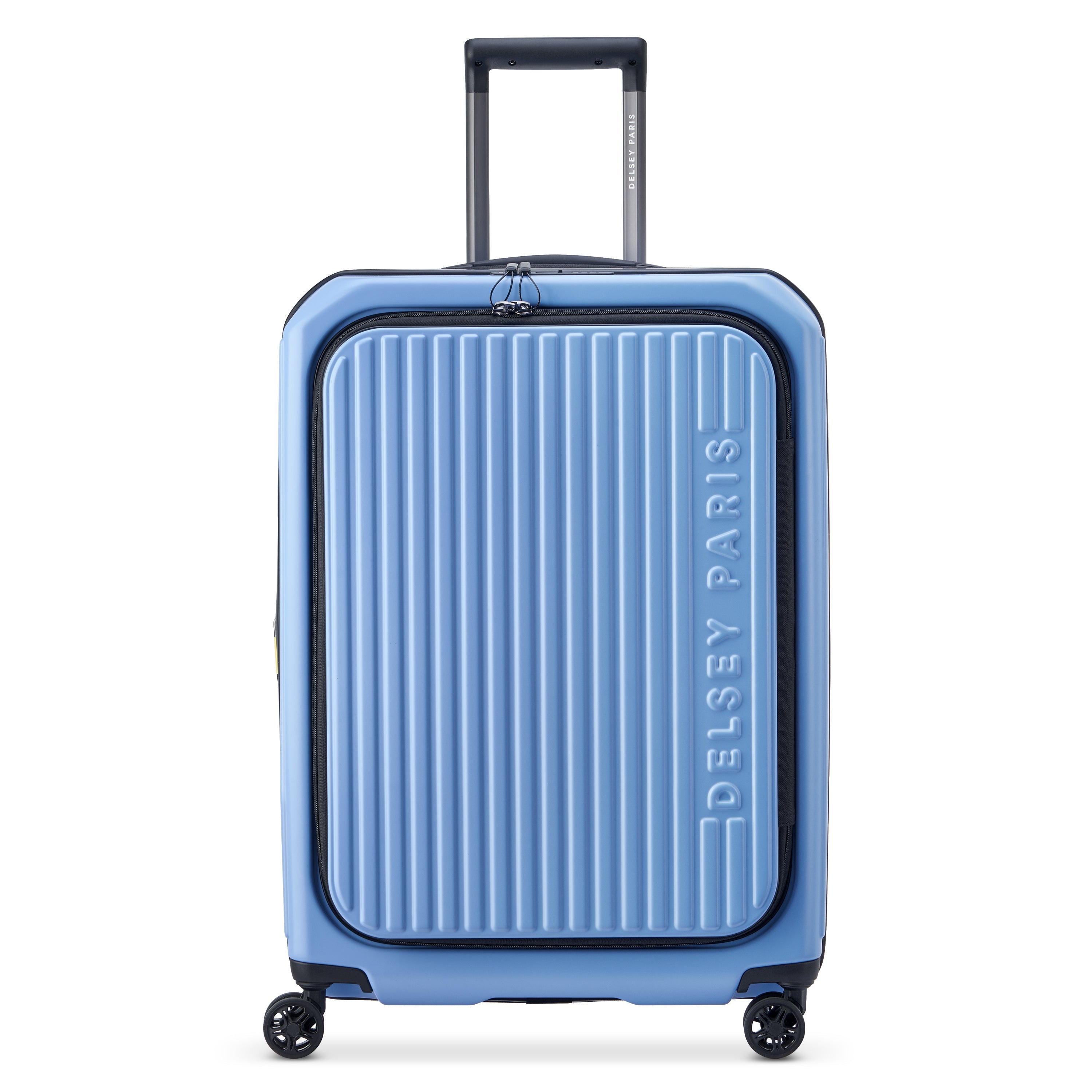 SECURITIME ZIP| Valise Soute Extensible 65.5 CM LAVENDER BLEU