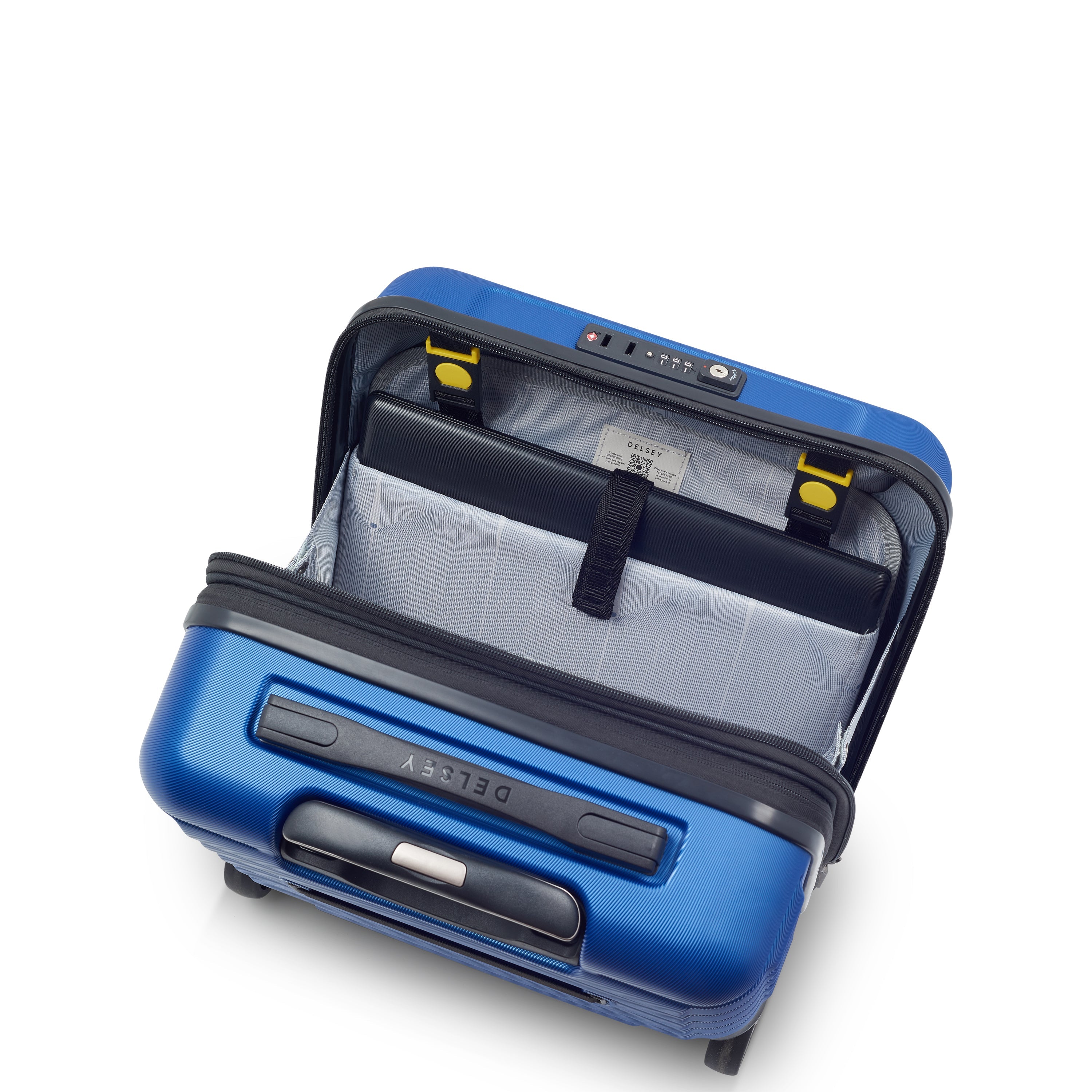SHADOW 5.0| Business Koffer Kabine Underseat Erweiterbar 37,5 CM BLAU