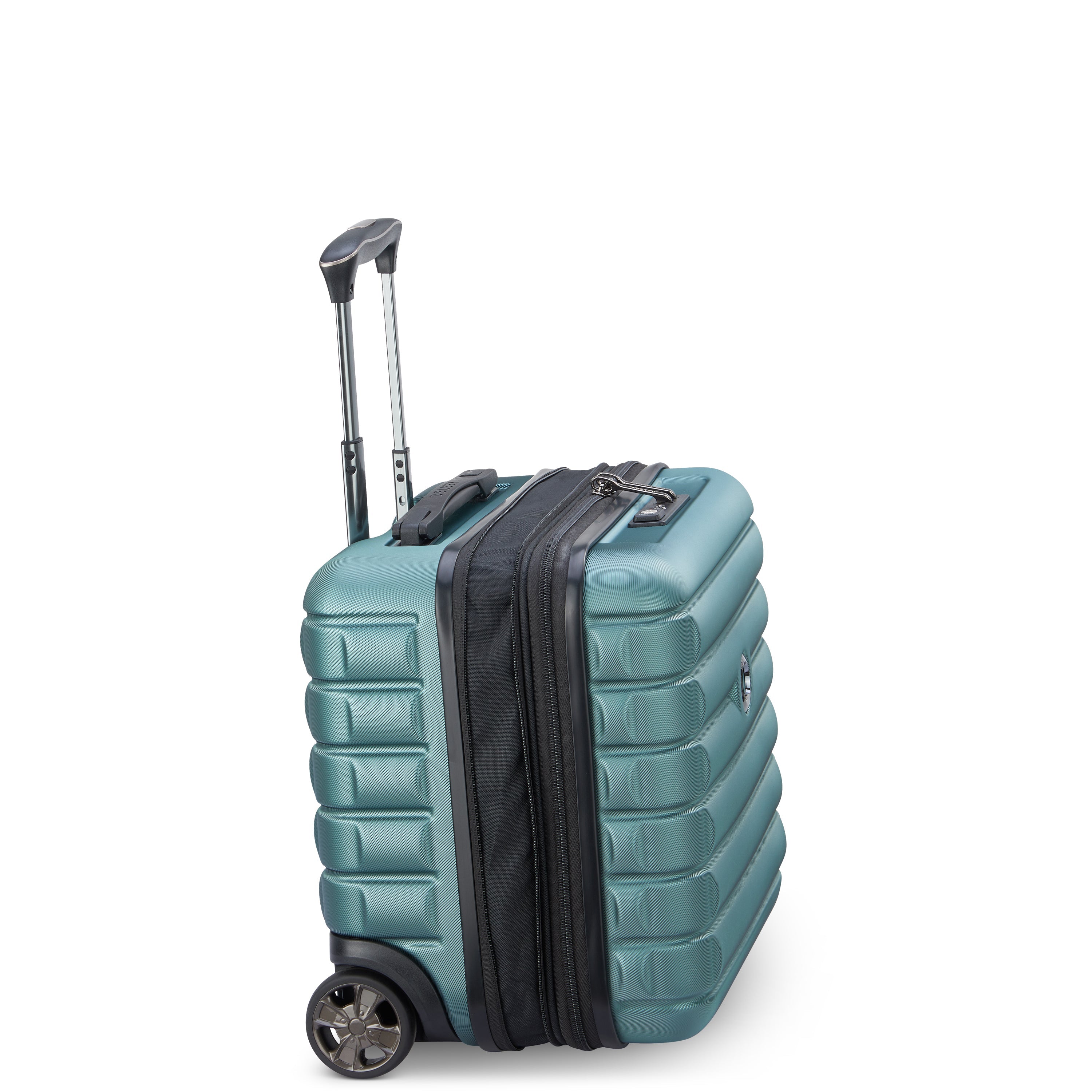 SHADOW 5.0| Business-Koffer Kabine Unterseater Erweiterbar 37,5 CM GRÜN