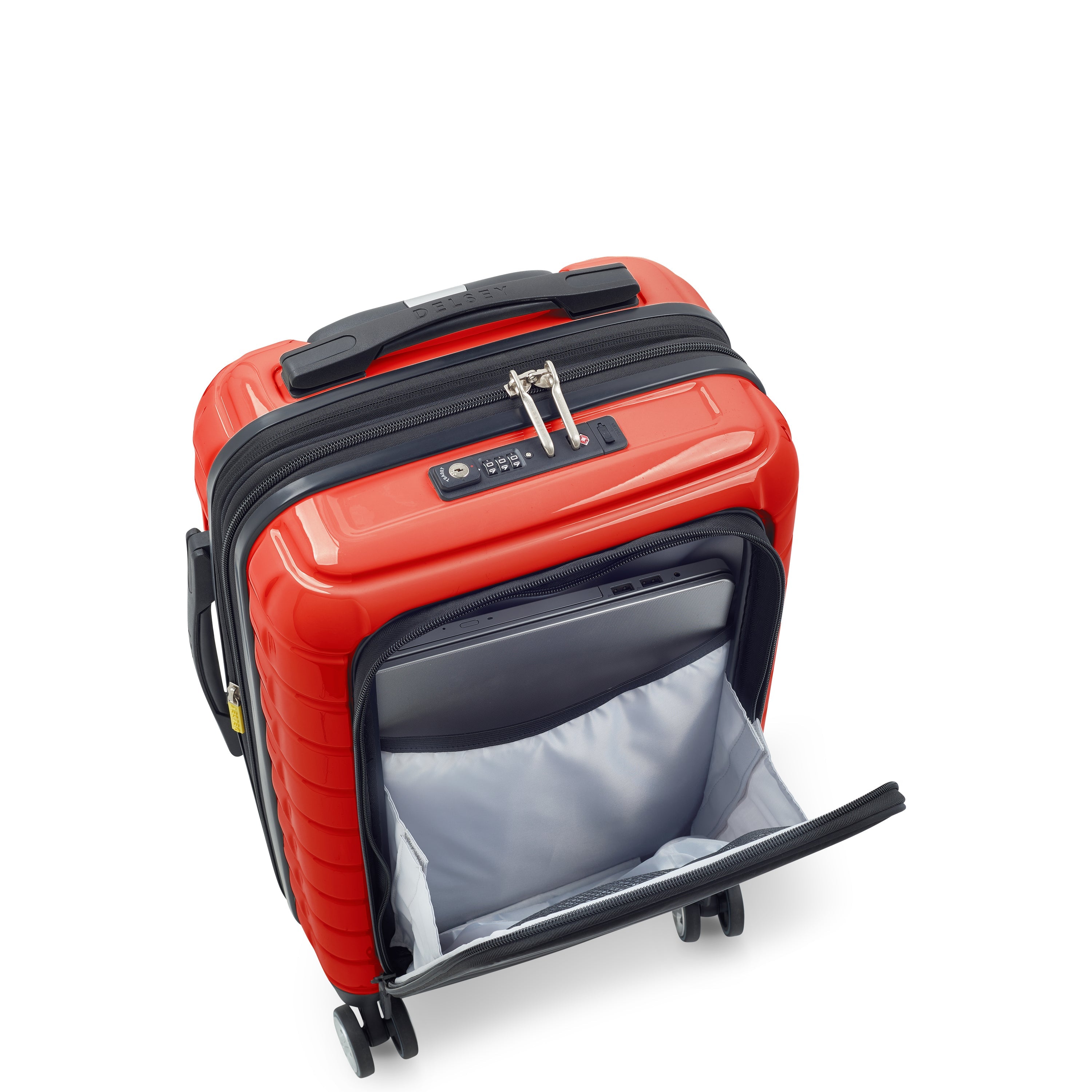 SHADOW 5.0| Suitcase Cabin Expandable 55 CM INTENSE RED