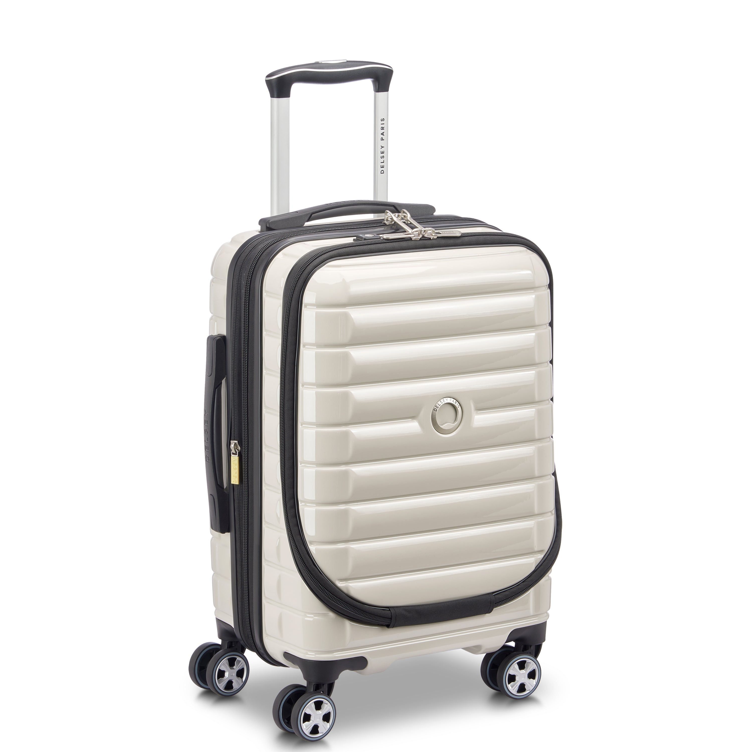 SHADOW 5.0| Koffer Kabine Erweiterbar 55 CM IVORY