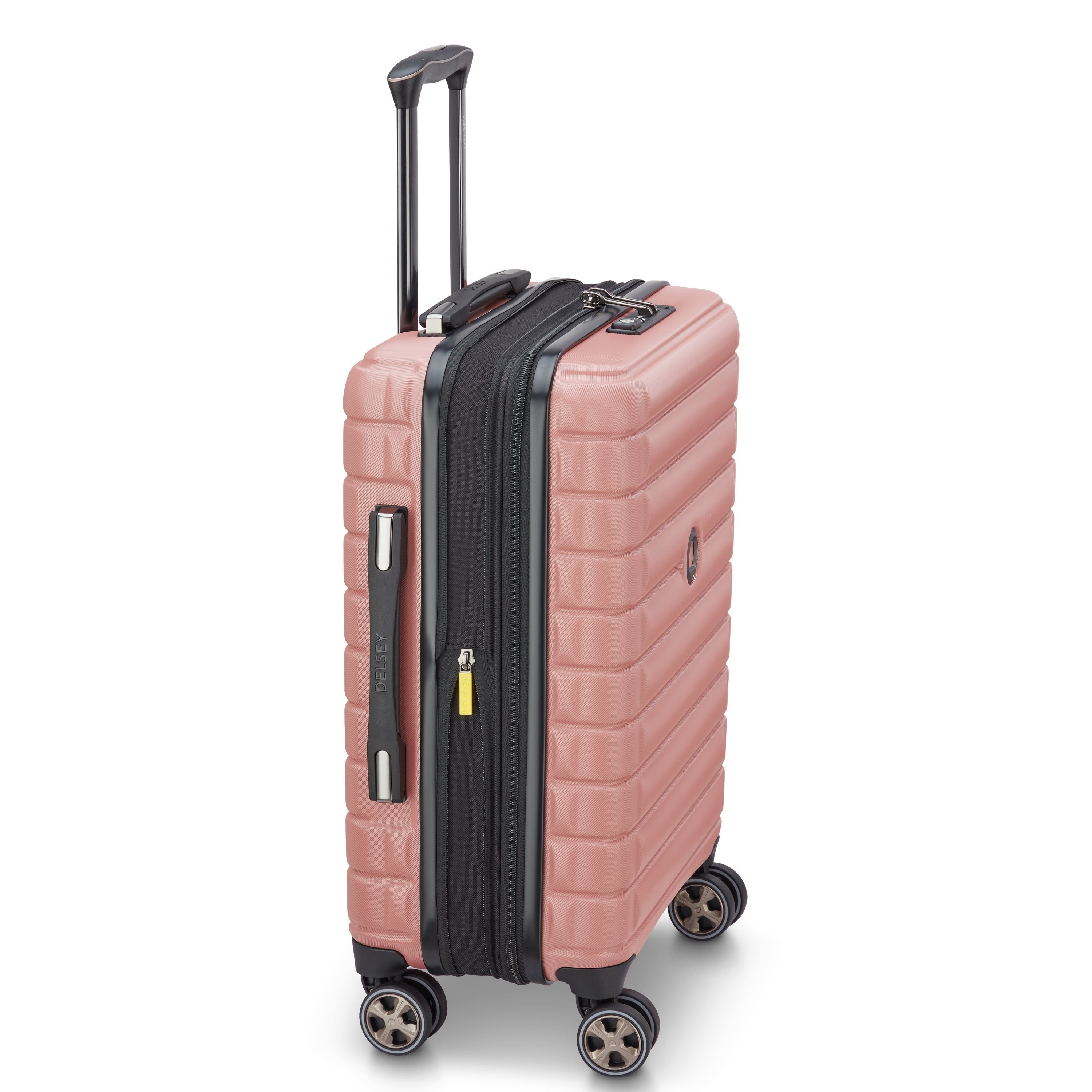 SHADOW 5.0| Valise Cabine Slim Extensible 55 CM ROSE CENDRE